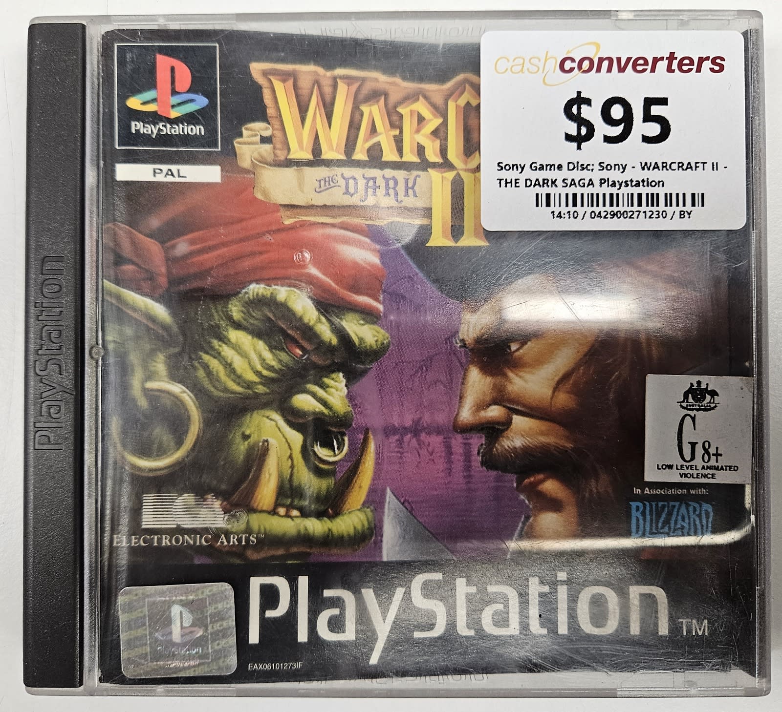 PS1 Game Disk Warcraft II The Dark Saga 271230 Gumtree
