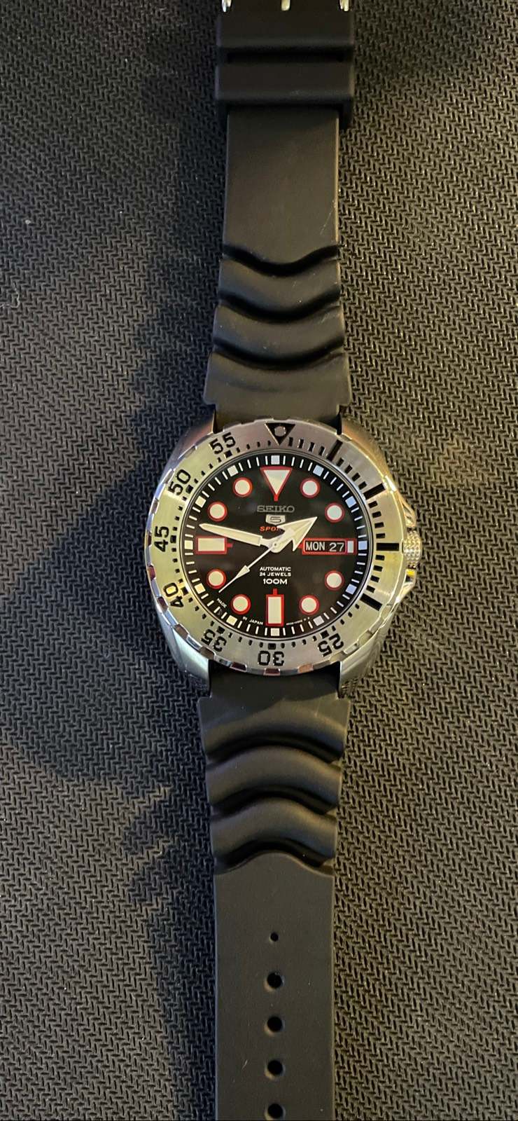 Seiko Baby Dracula Monster Watch SRP601J1 JDM Watches in
