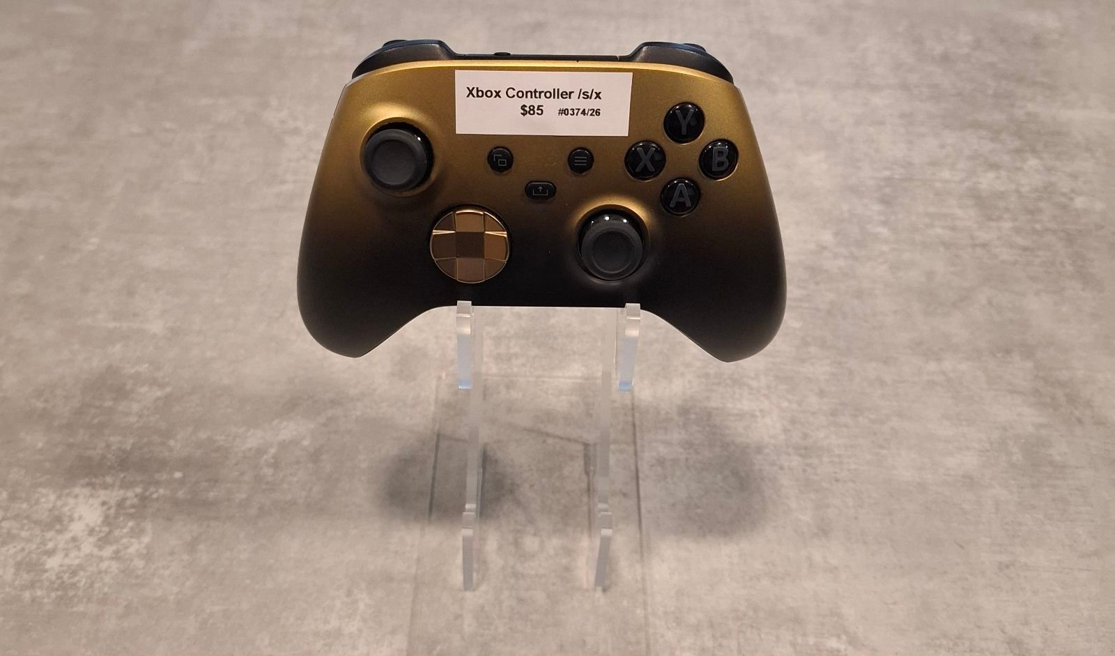 Gold Shadow White Black And Gold Xbox One Controller Gold