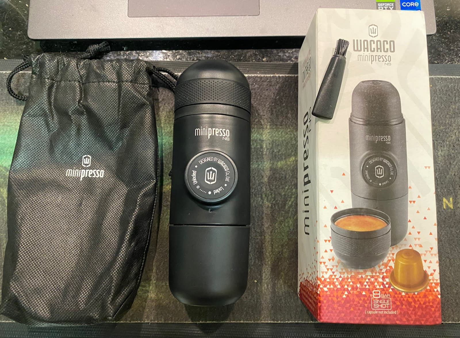 Wacaco Minipresso NS, Hand Powered Pod Espresso Coffee