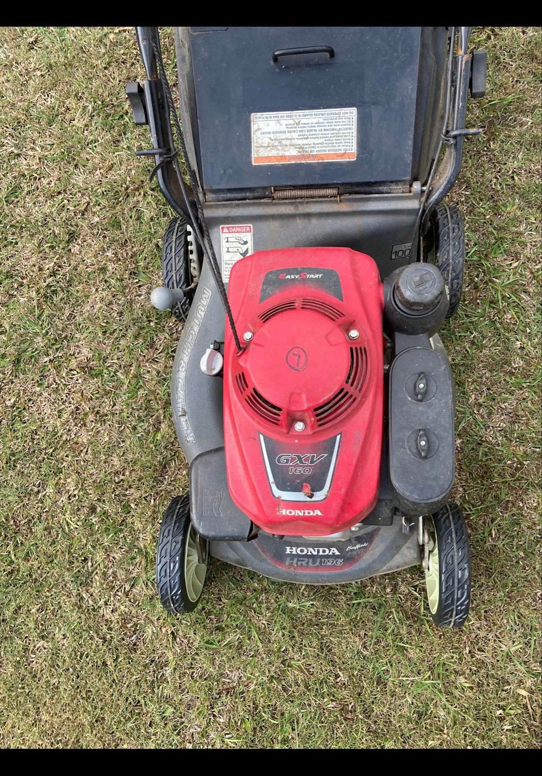 Honda HRU 196 Buffalo Pro Lawn Mower Commercial Lawn