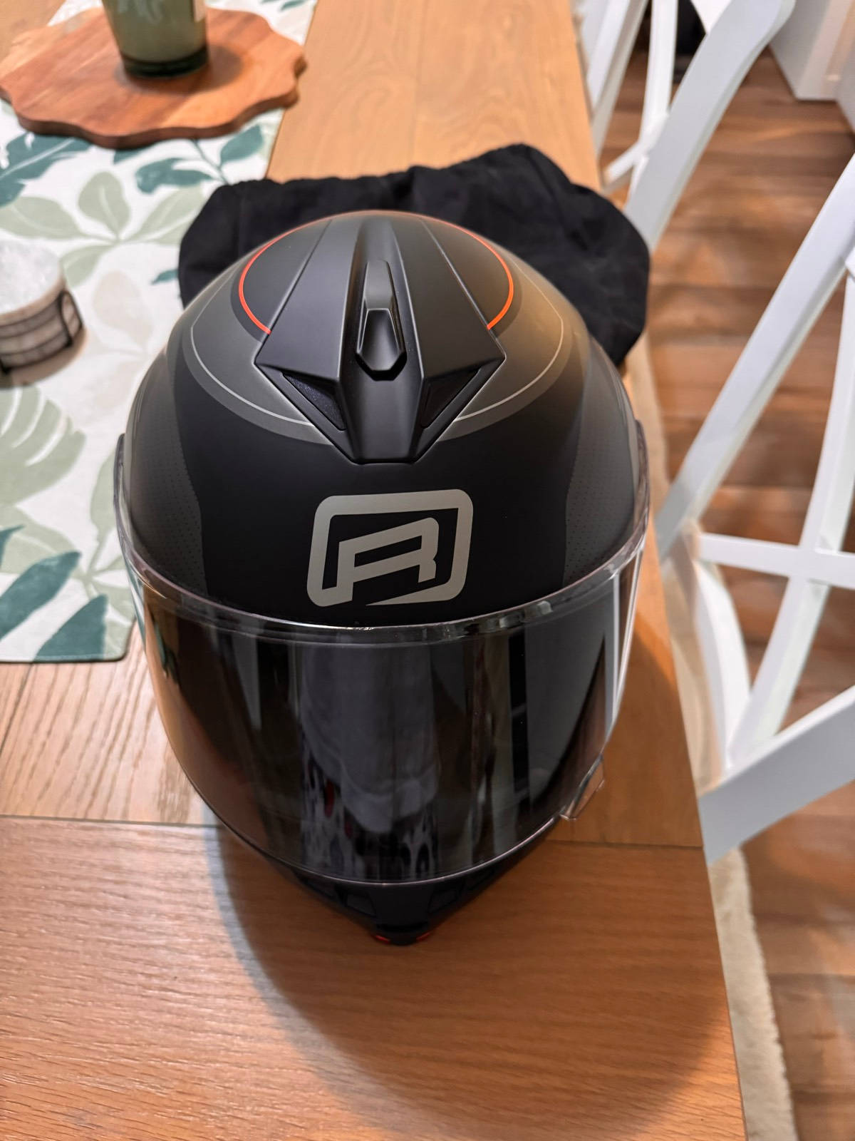 Green Motorcycle Rjays Bike Helmet Nolan N808 Turbolence Matt - Main Image