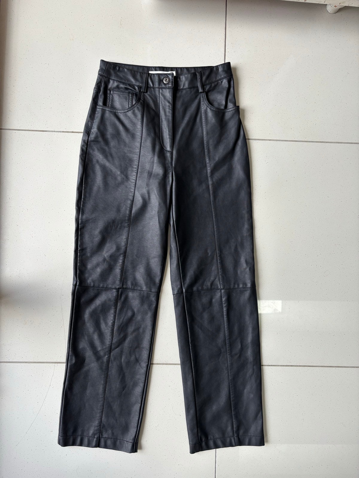 Black Faux Leather Pants* Size Pants Jeans in