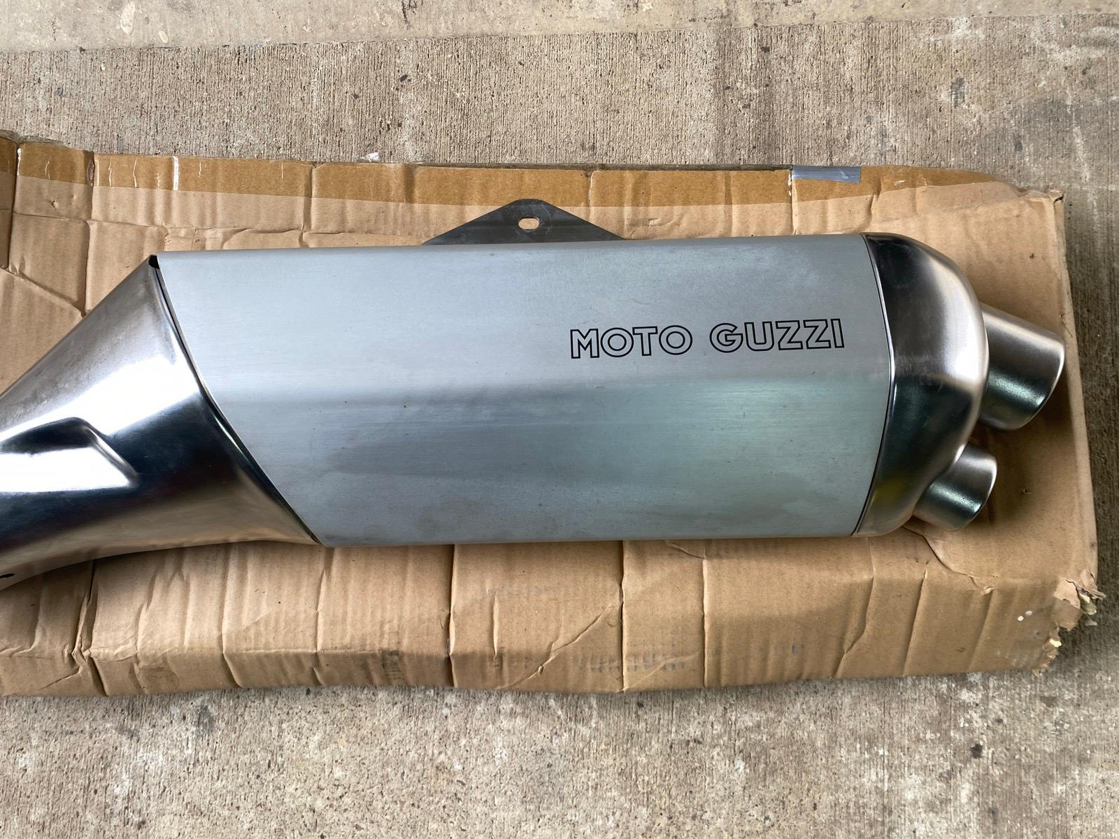 Moto Guzzi Stelvio******2008-2010 4V Oem Muffler perfect condition