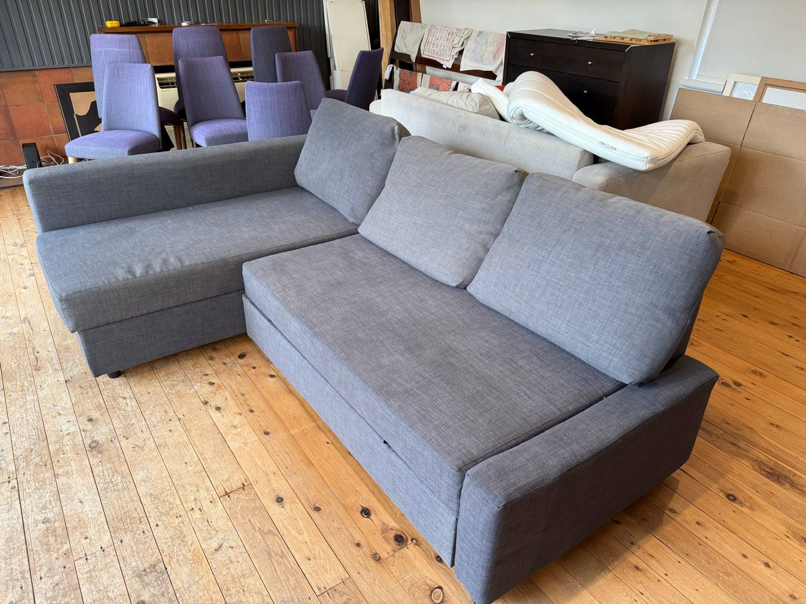 Corner Sofa Ikea Friheten Seater Sofa Bed IKEA Friheten Three Seater Corner  Sofa Bed In Dark Grey Sofas In