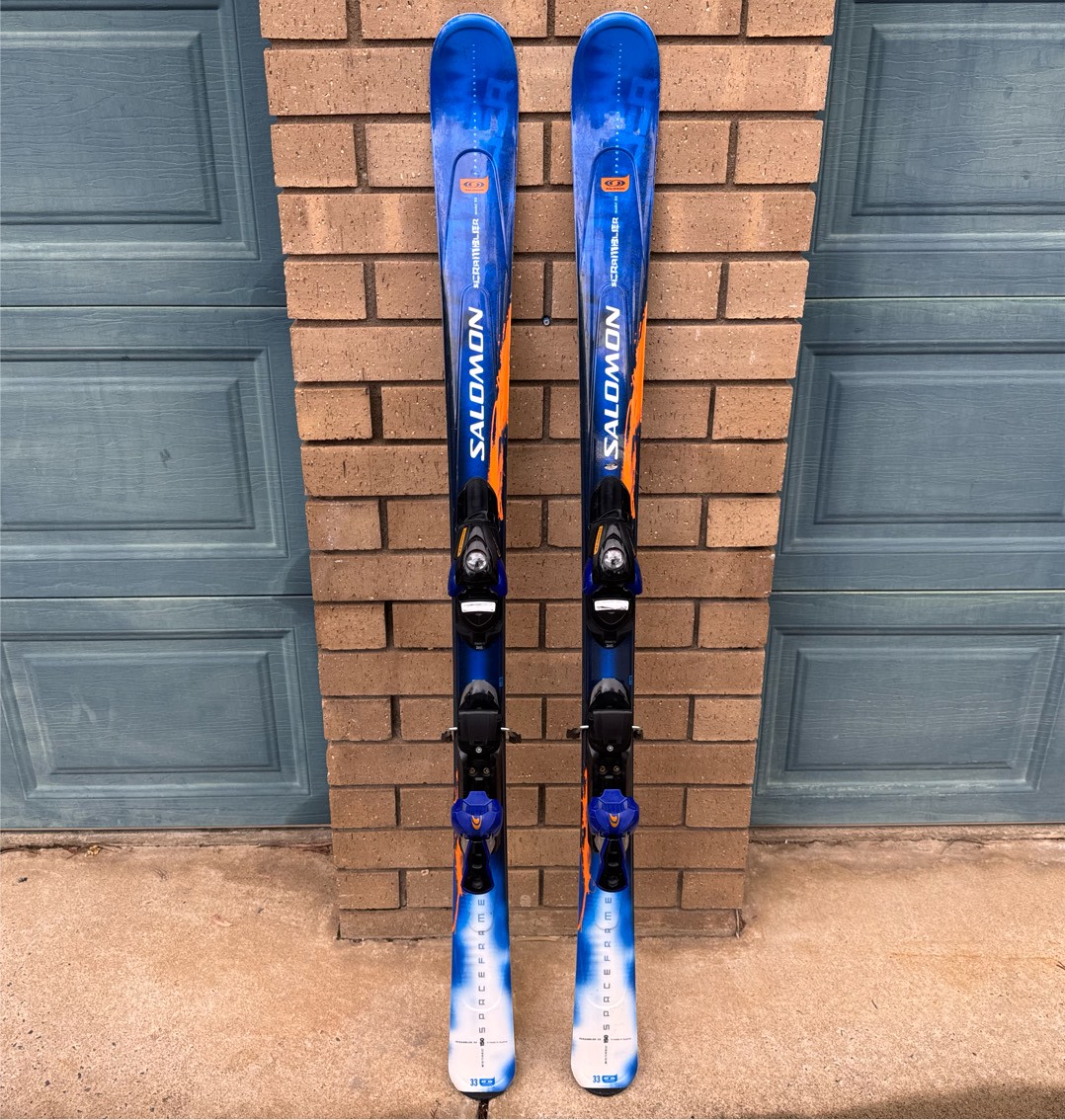 スキー SALOMON SCRAMBLER 55 165cm Snow Skis Salomon Scrambler Skis Salomon Scrambler Online