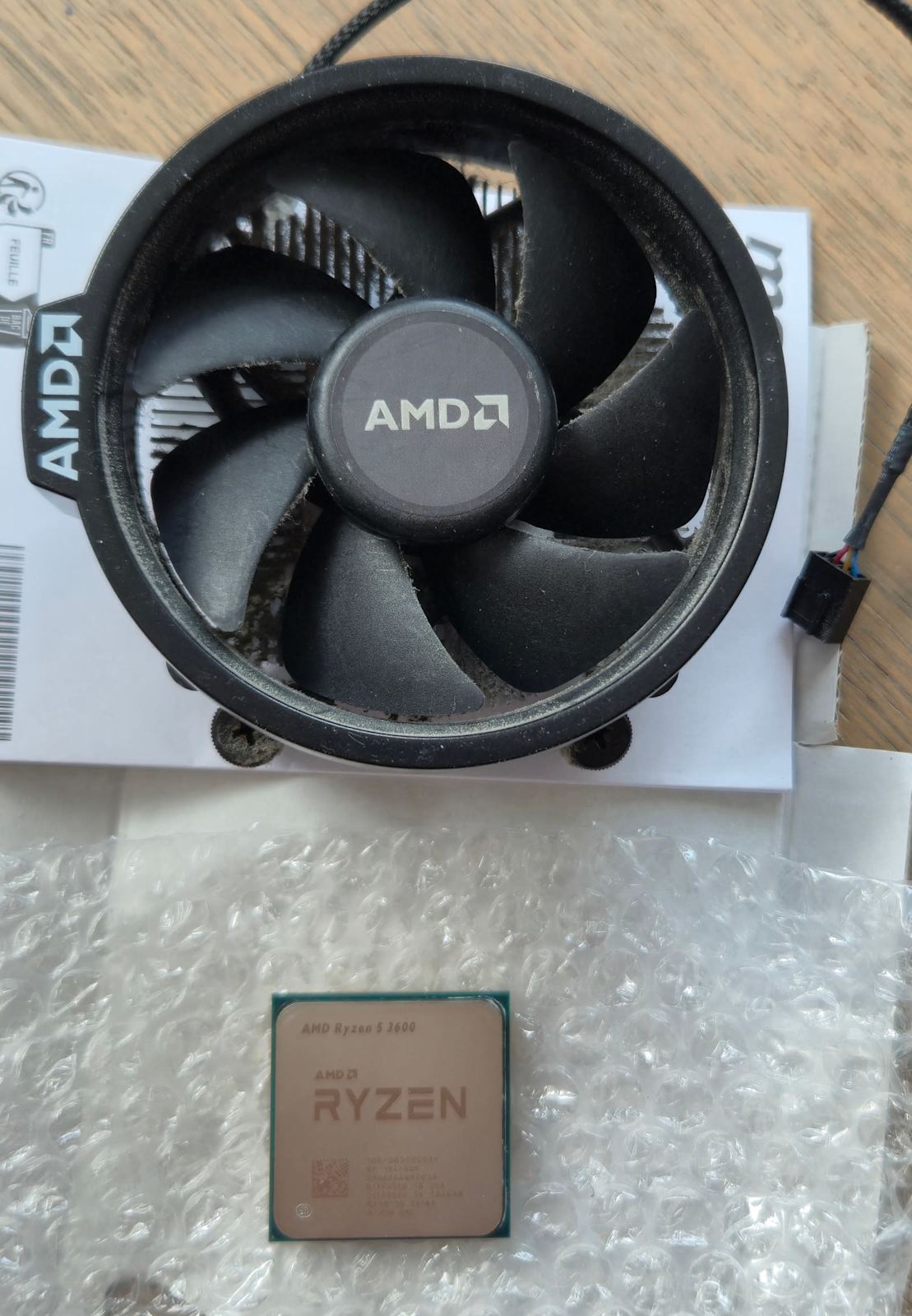 Wraith Stealth Cooler 3600 Socket AMD Ryzen 3600 CPU Socket