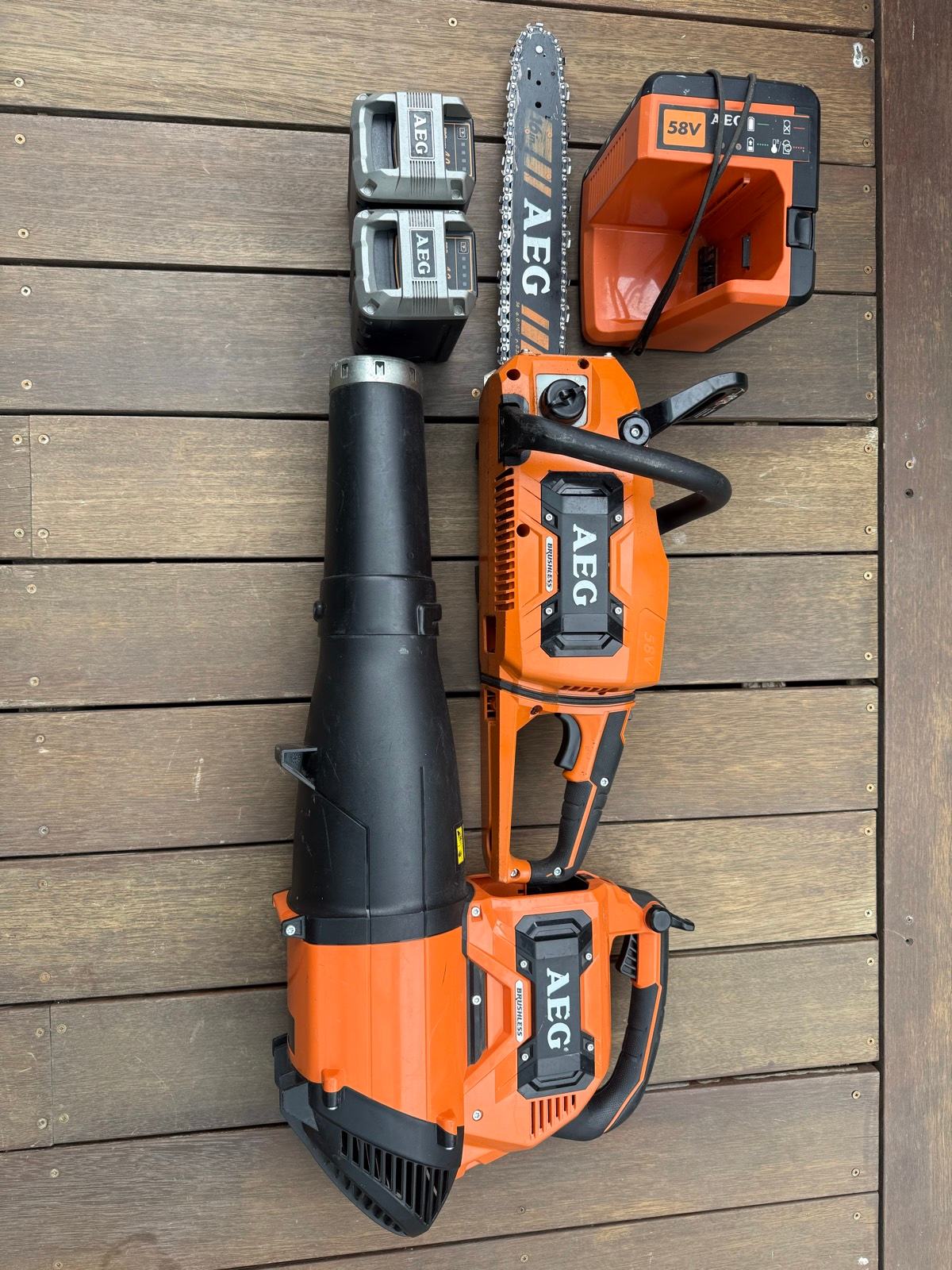 Aeg 18v Aeg 58v Chainsaw Buy Pole Saw/Chainsaw Attachment Fits AEG