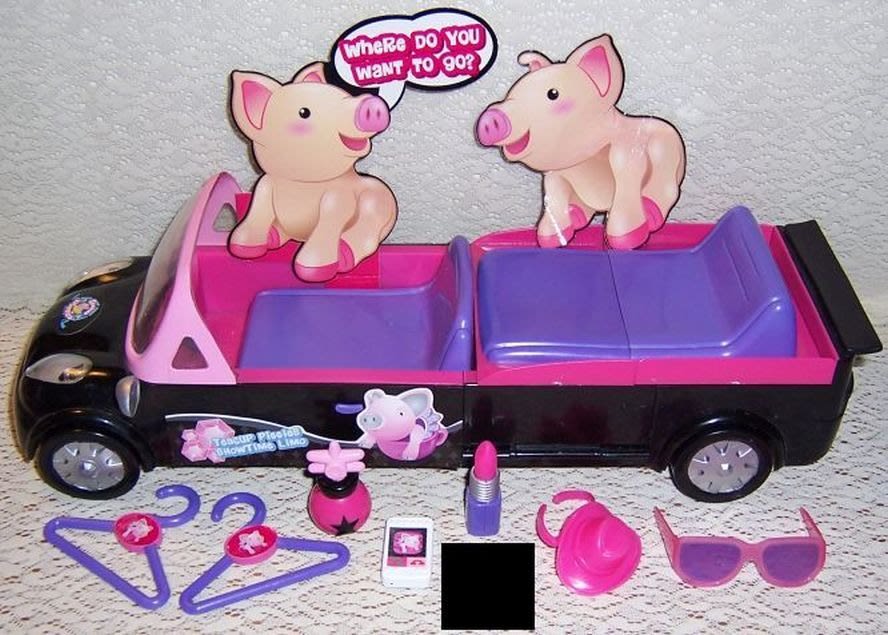 Toy Teck TEACUP PIGGIES SHOWTIME LIMO BEAUTY SPA