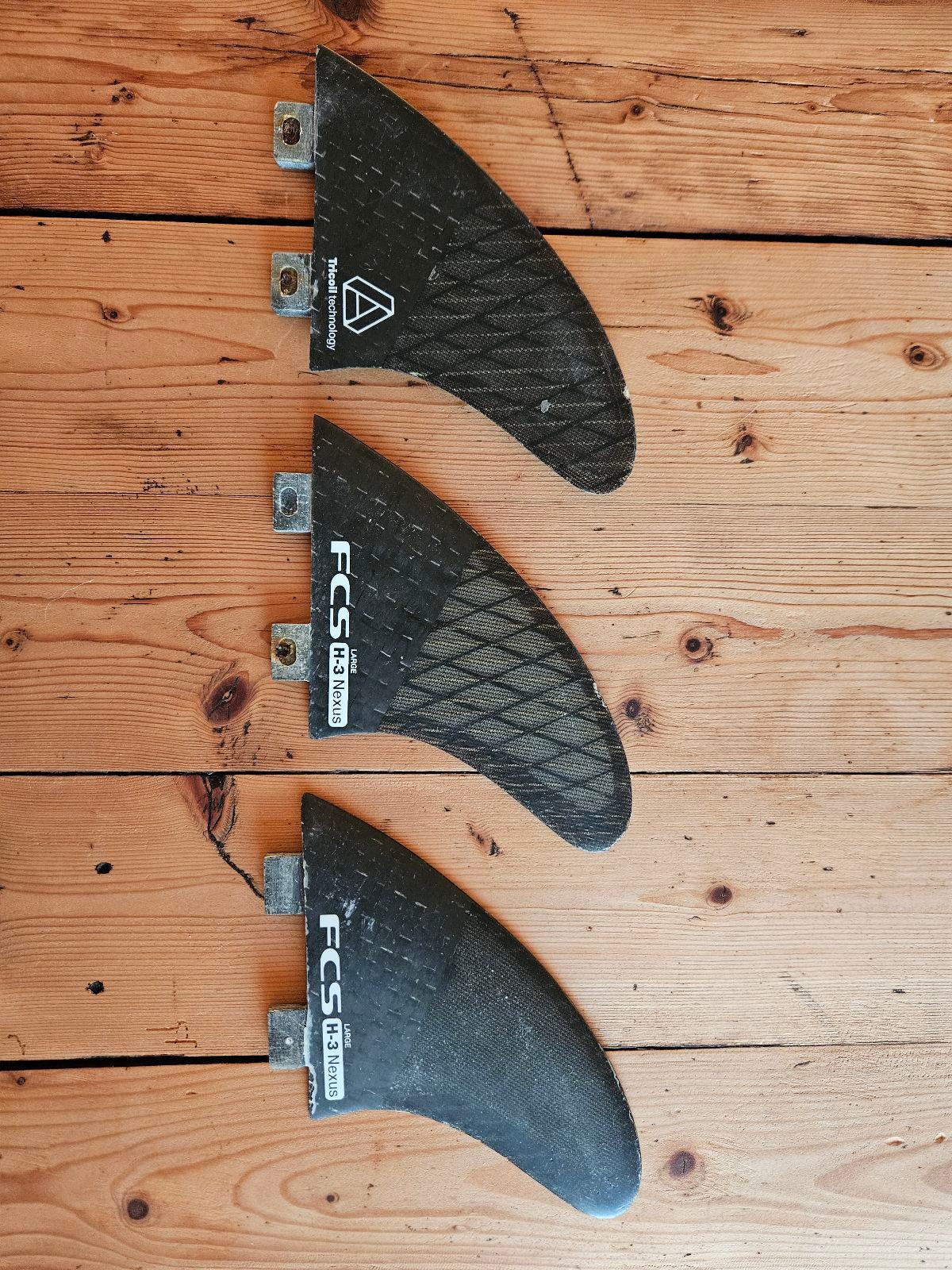 FCS H-3 Nexus フィン ☆ FCS H-3 Nexus FINフルカーボン FCS H-3