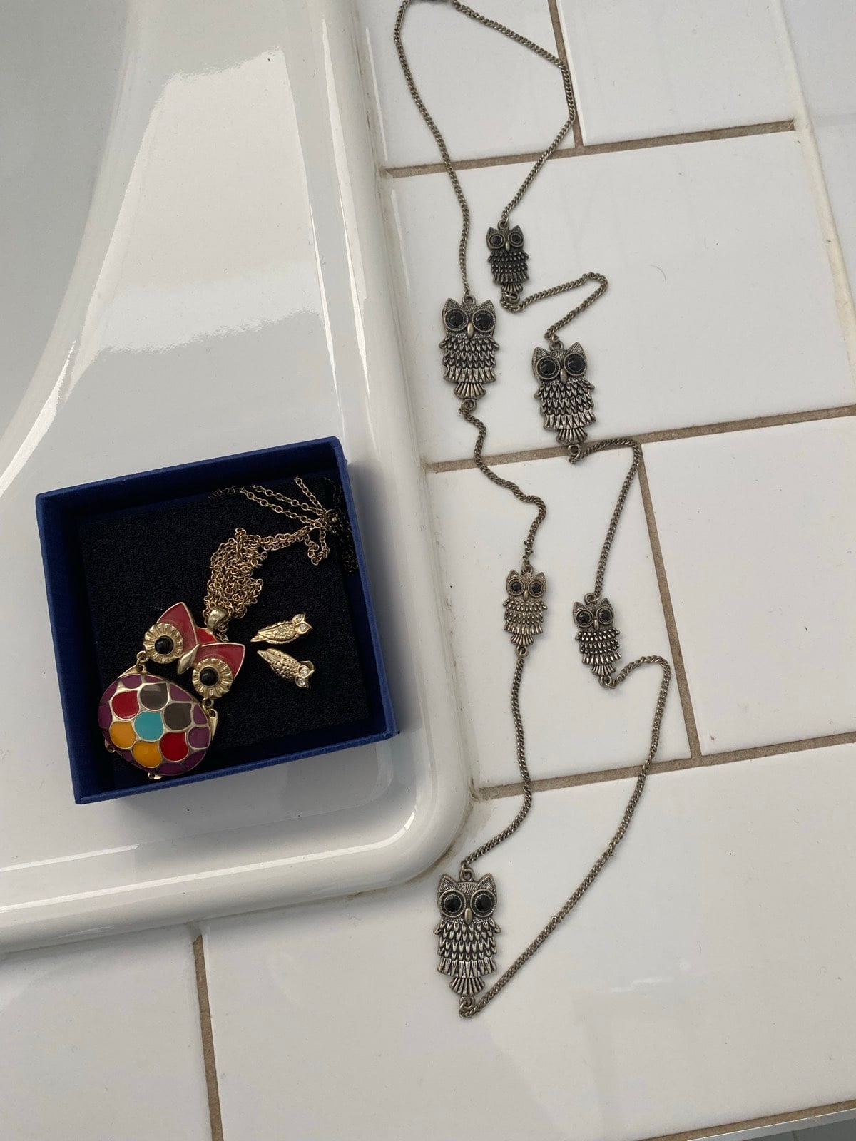 Owl necklace earrings Women's Jewellery in Bendigo VIC