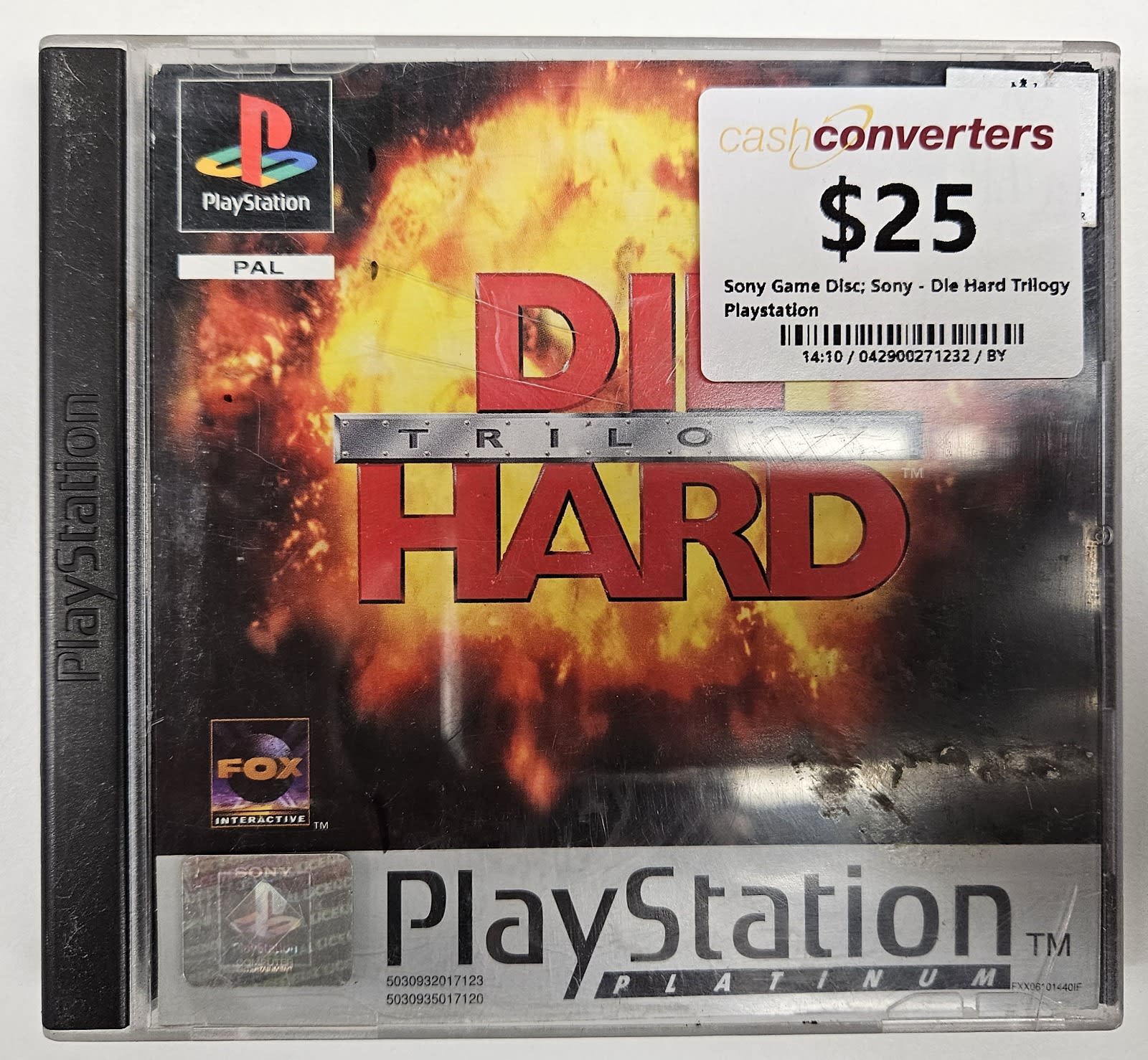PS1 Game Disk Die Hard Trilogy 271232 Gumtree