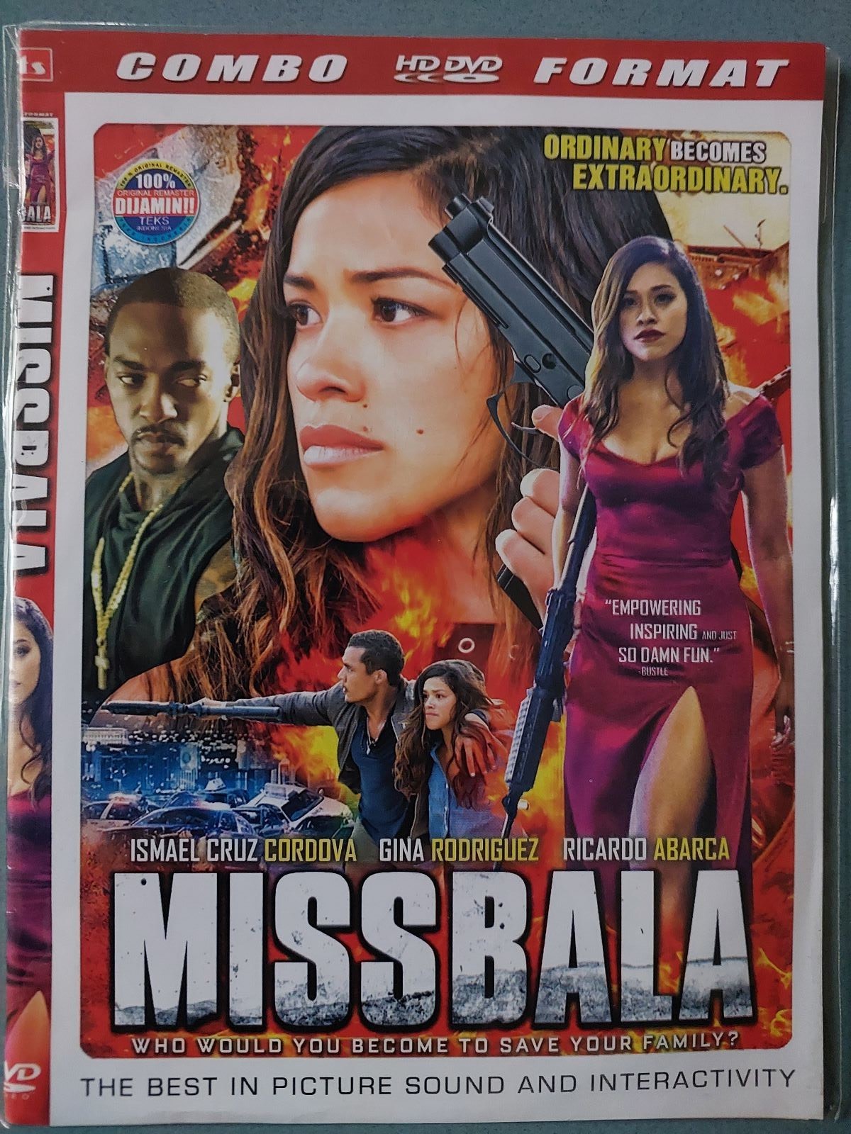 MISS ISMAEL CRUZ CORDOVA, GINA DVD