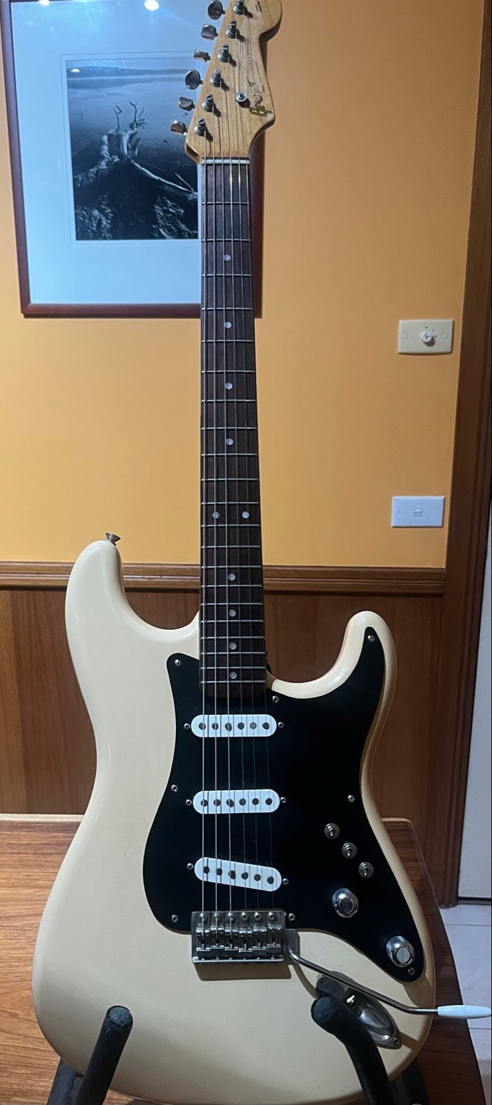 ギター Greco se600 Left Jeff beck Greco Stratocaster SE600 Jeff Beck signature replica, made