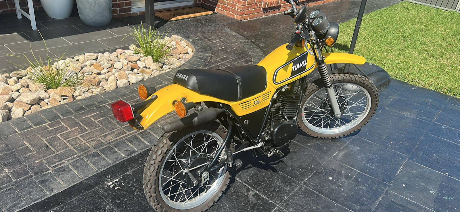 Yamaha Dt400 400cc Enduro For Sale 1974 Yamaha DT400 Motorcycle