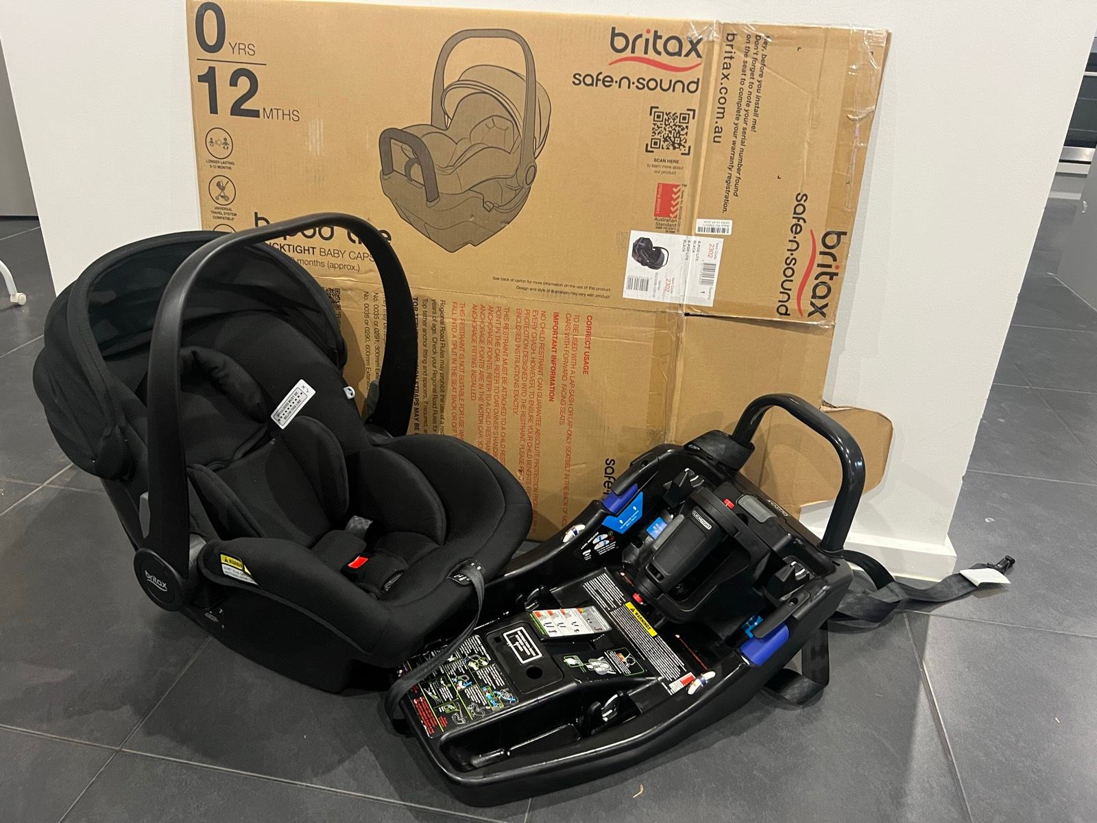 Baby Bunting Britax B Safe Capsule Britax Lite Clicktight Baby