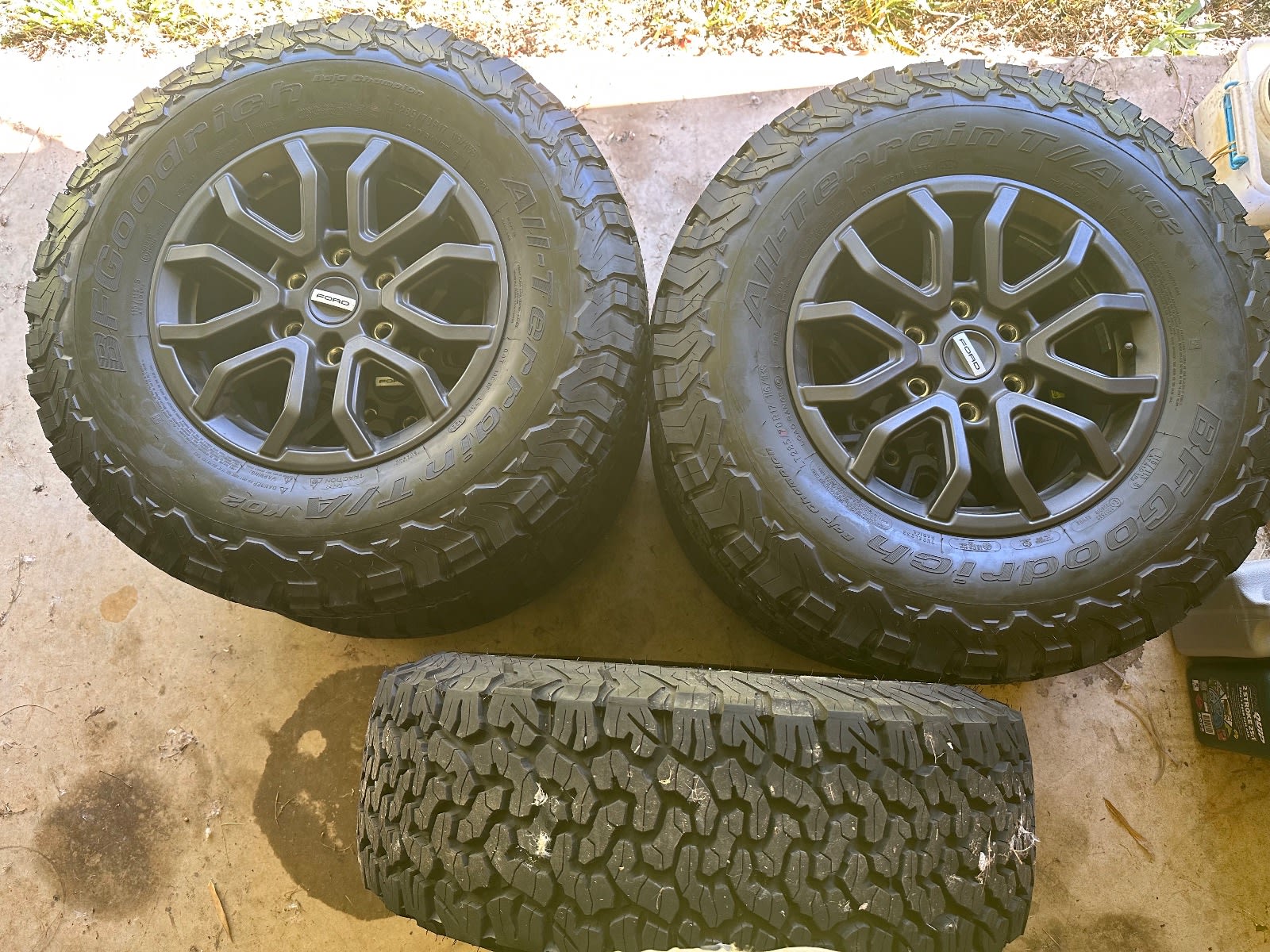 As new Ranger Raptor (nextgen) wheels and tyres for Ranger or Everest ...