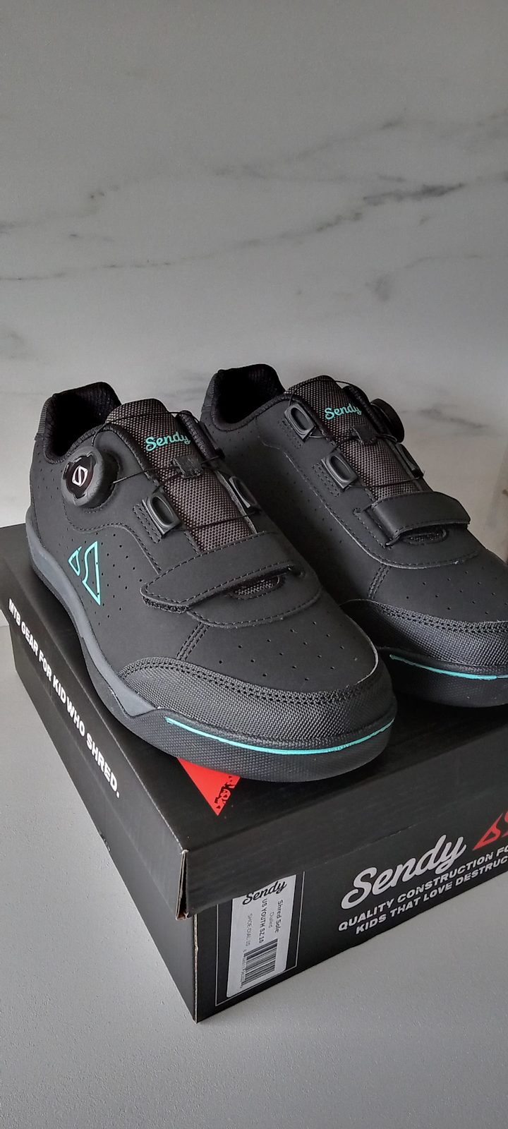 Kids Sendy Gear Shred Sole Youth Mountain Bike Shoes -Dialled