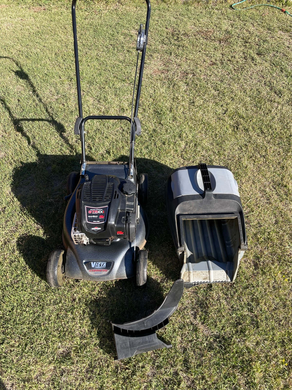 VICTA CORVETTE 400 Mulcher Catcher Lawn Mower stroke