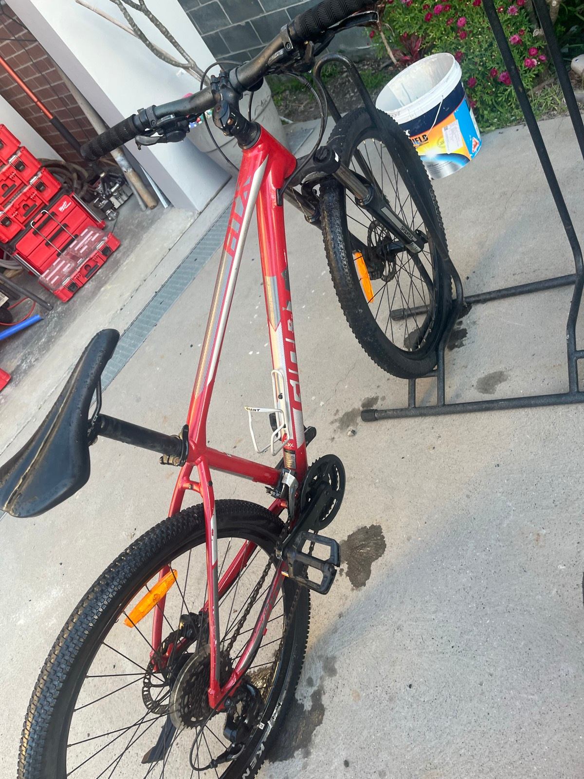 Bike Stand Bike Rack Gumtree Trek Marlon Giant And Bike Stand