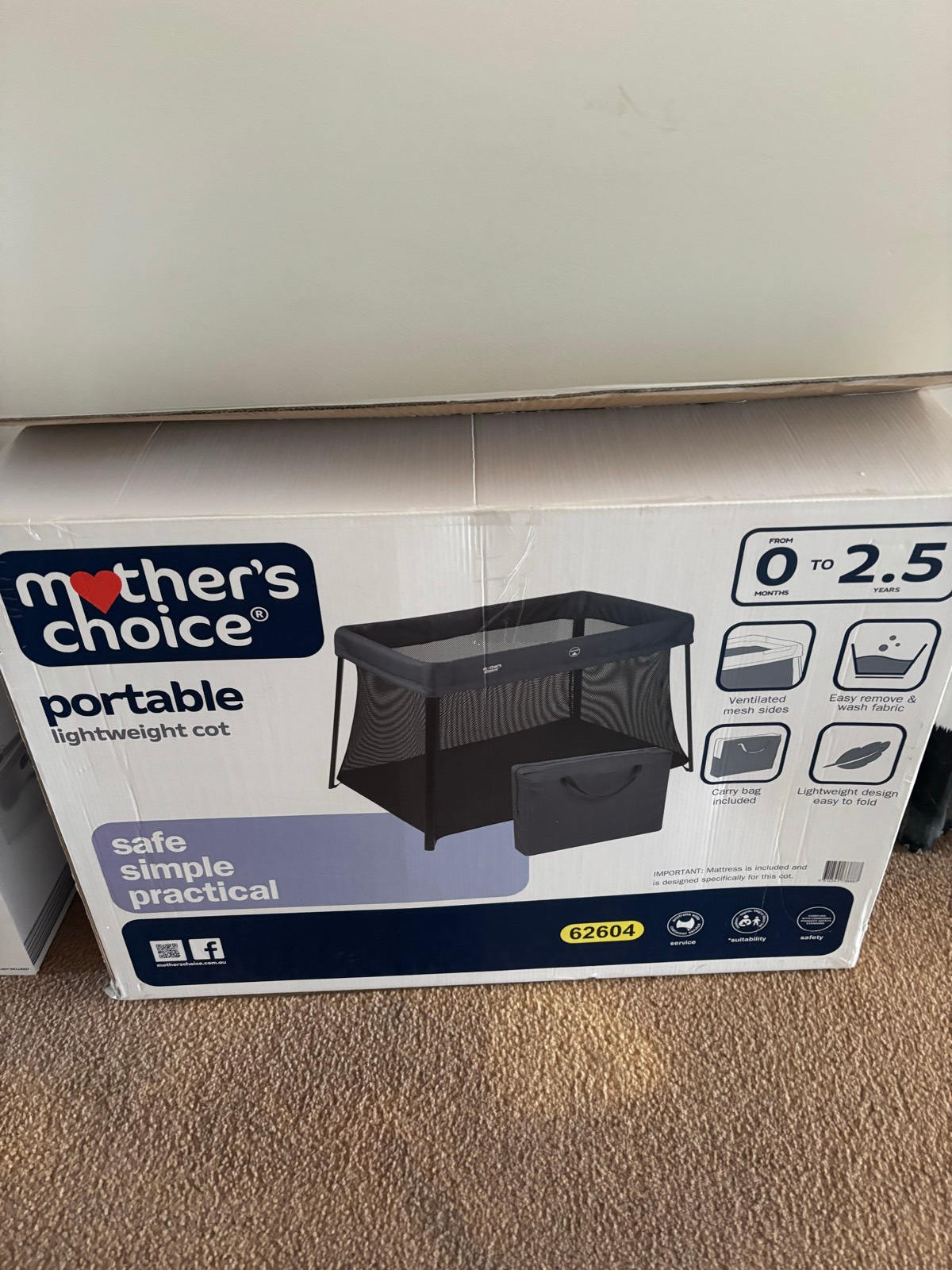 Mattress Gumtree Portacot Cots Bedding Mothers Choice Portacot