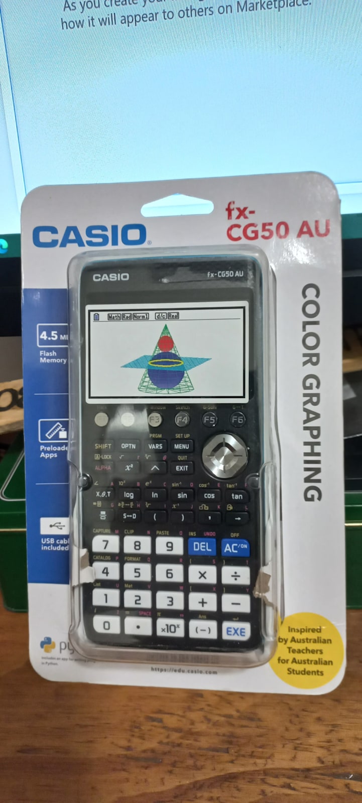 Fx Cg50au Casio Fx Cg50 Au Casio Colour Graphing Calculator Fx