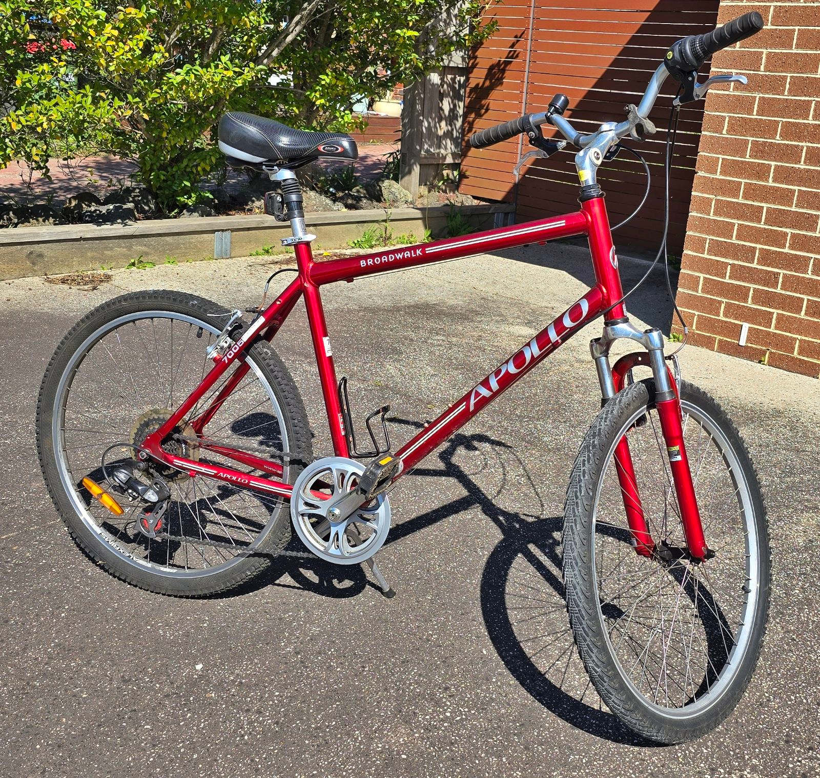 Suspension Apollo 7005 Aluminium Bike Apollo Gradient Mens