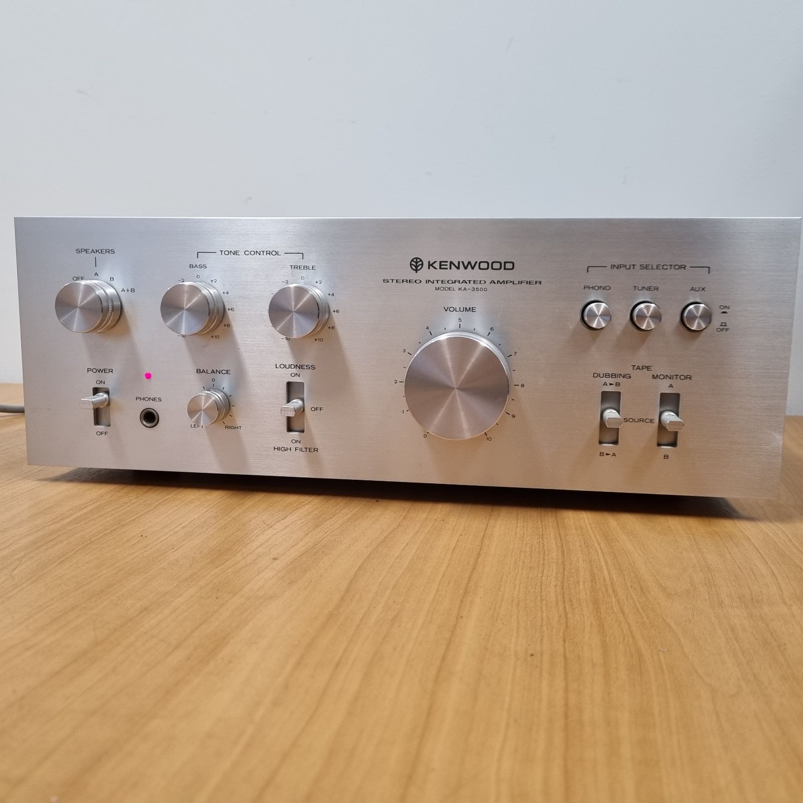 Vintage Kenwood KA-3500 Stereo Intergrated Amplifier Gumtree