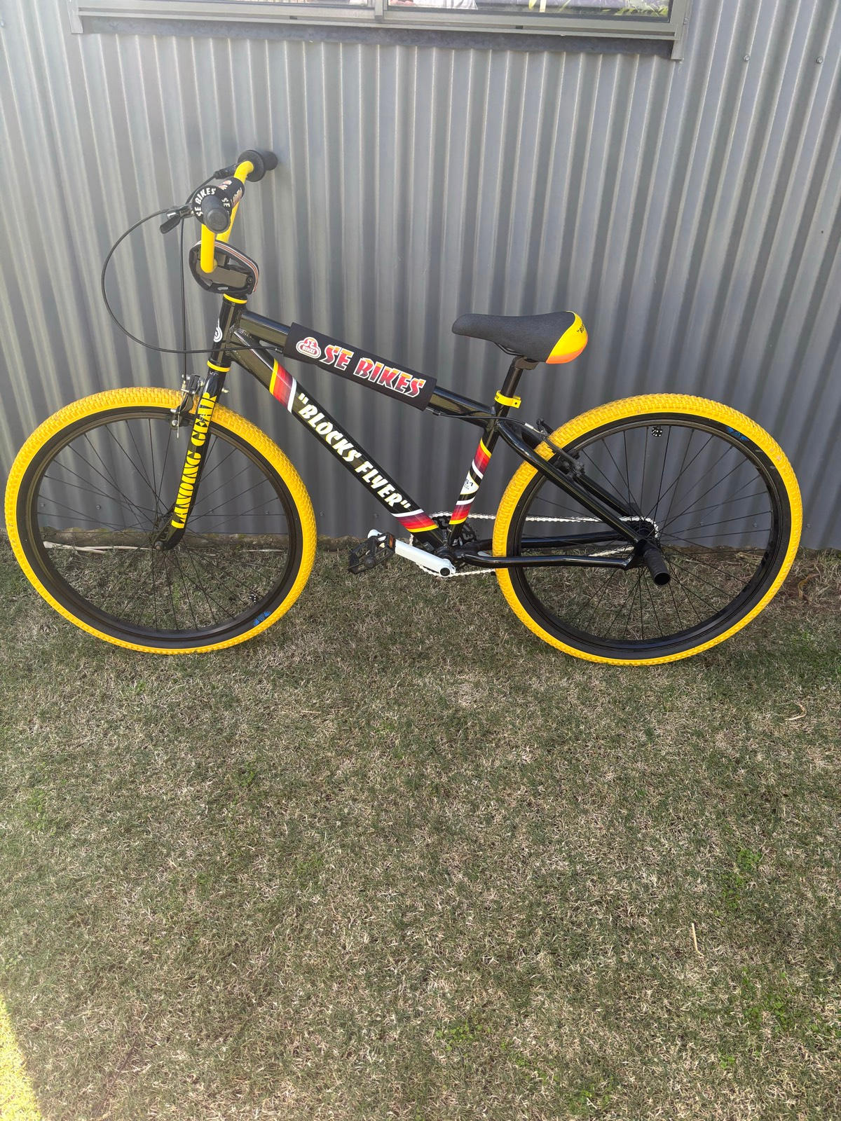 Yellow Se Bikes 2019 Blocks Flyer Flyer Bike 2019 SE Bikes Big