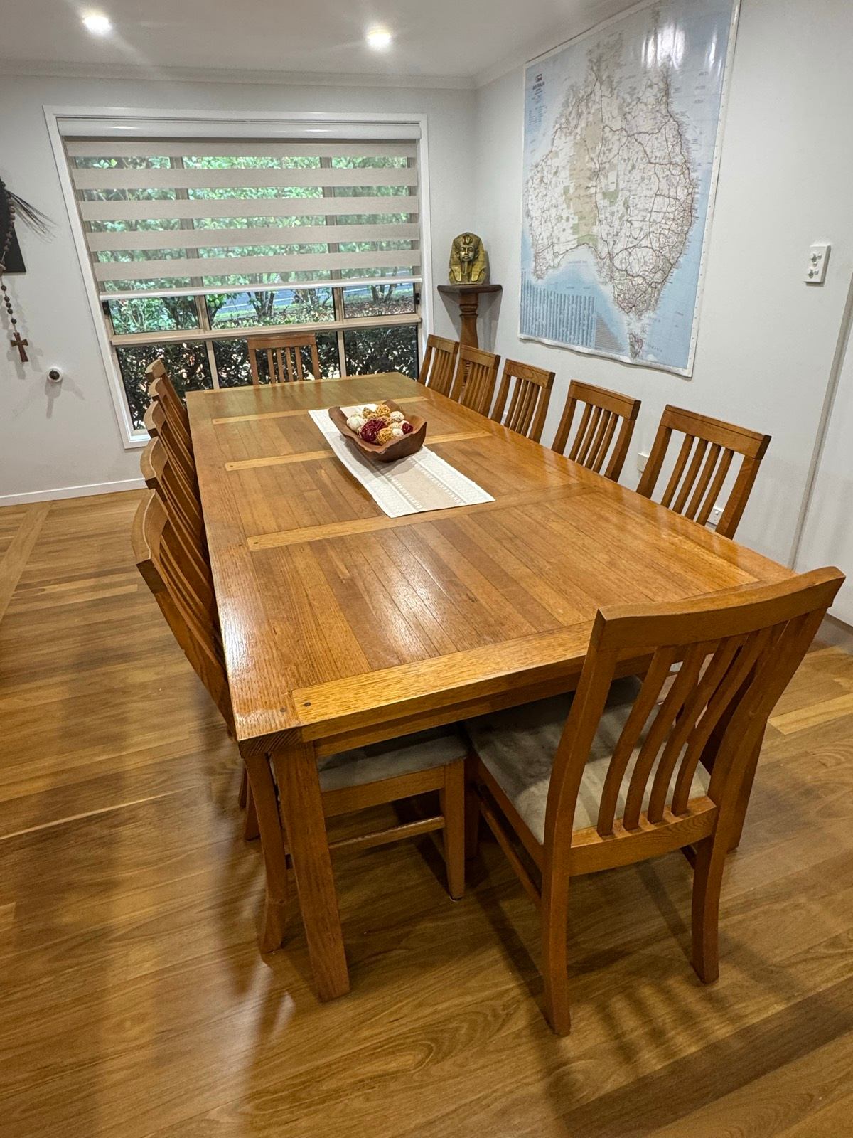 Oak Dining Gumtree Wooden Dining Table Solid Oak Dining Table (12