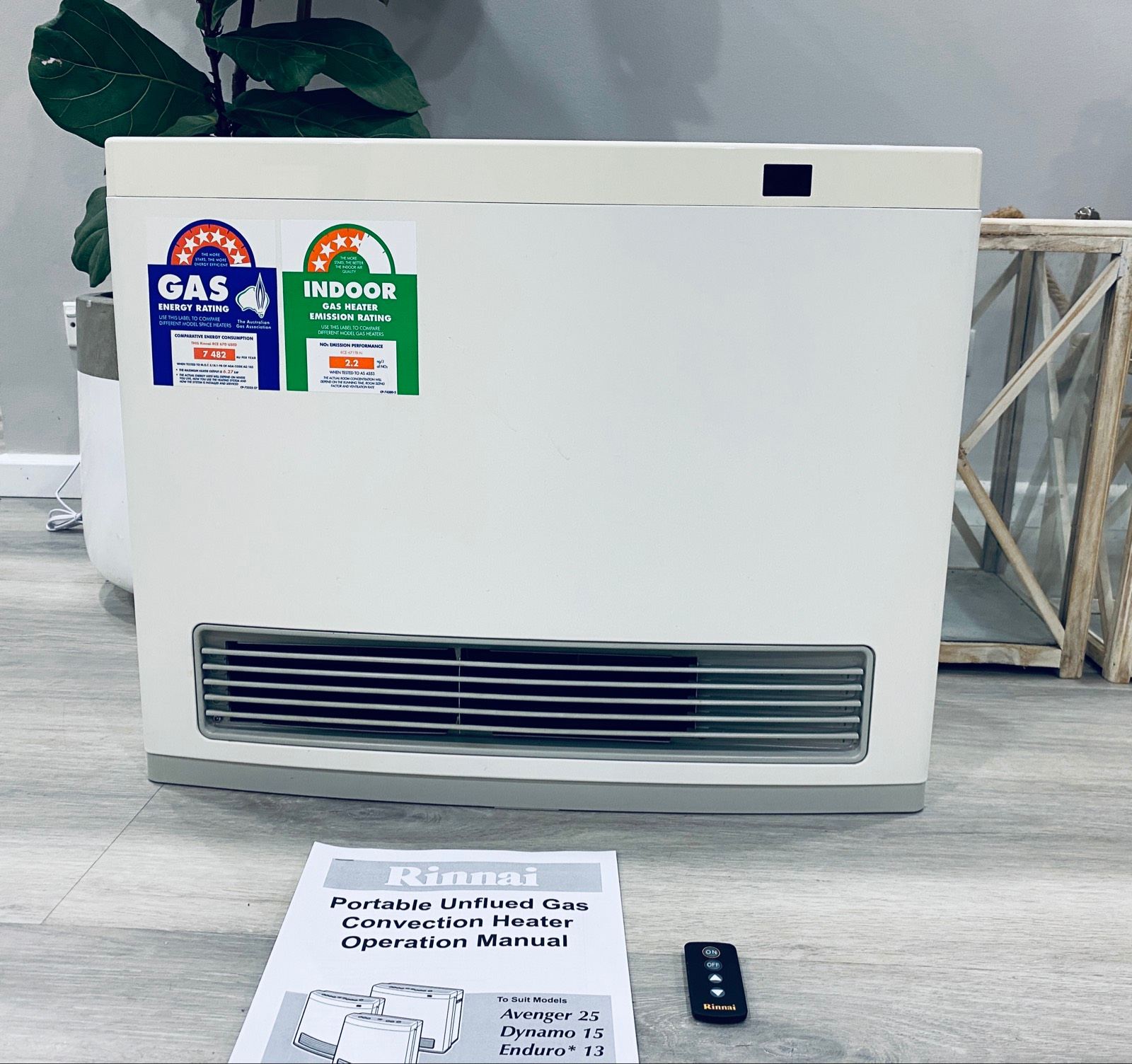 Natural Gas Rinnai 25 Rinnai Avenger 25 Natural Gas Heater Air