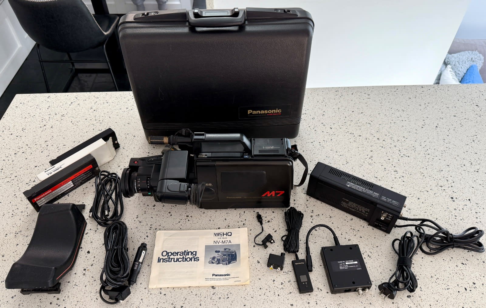 Panasonic M7 VHS video camera accessories Video Cameras in
