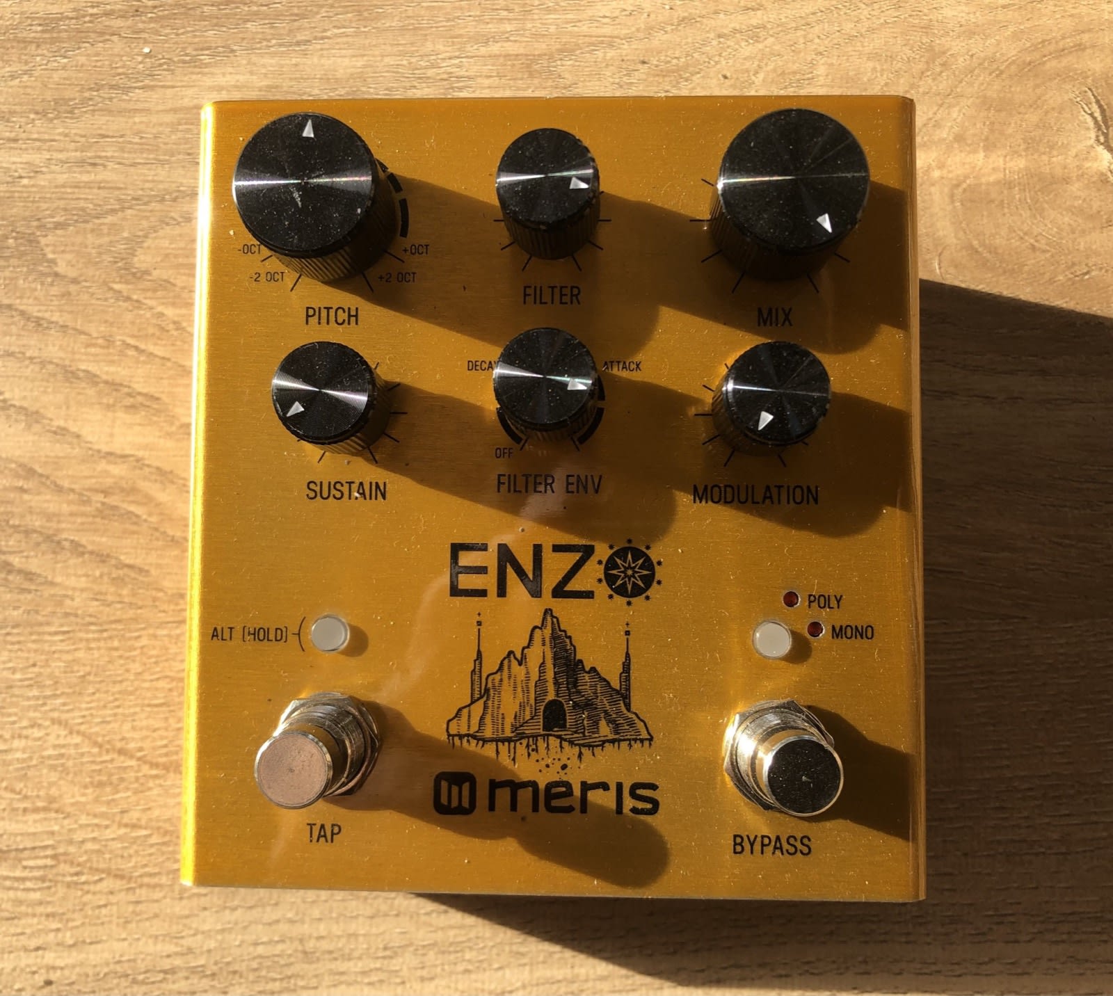 Meris Enzo Multi-Voice Guitar Synthesizer Pedal - Guitars Meris Enzo Multi-Voice Guitar Synthesizer Pedal - Guitars