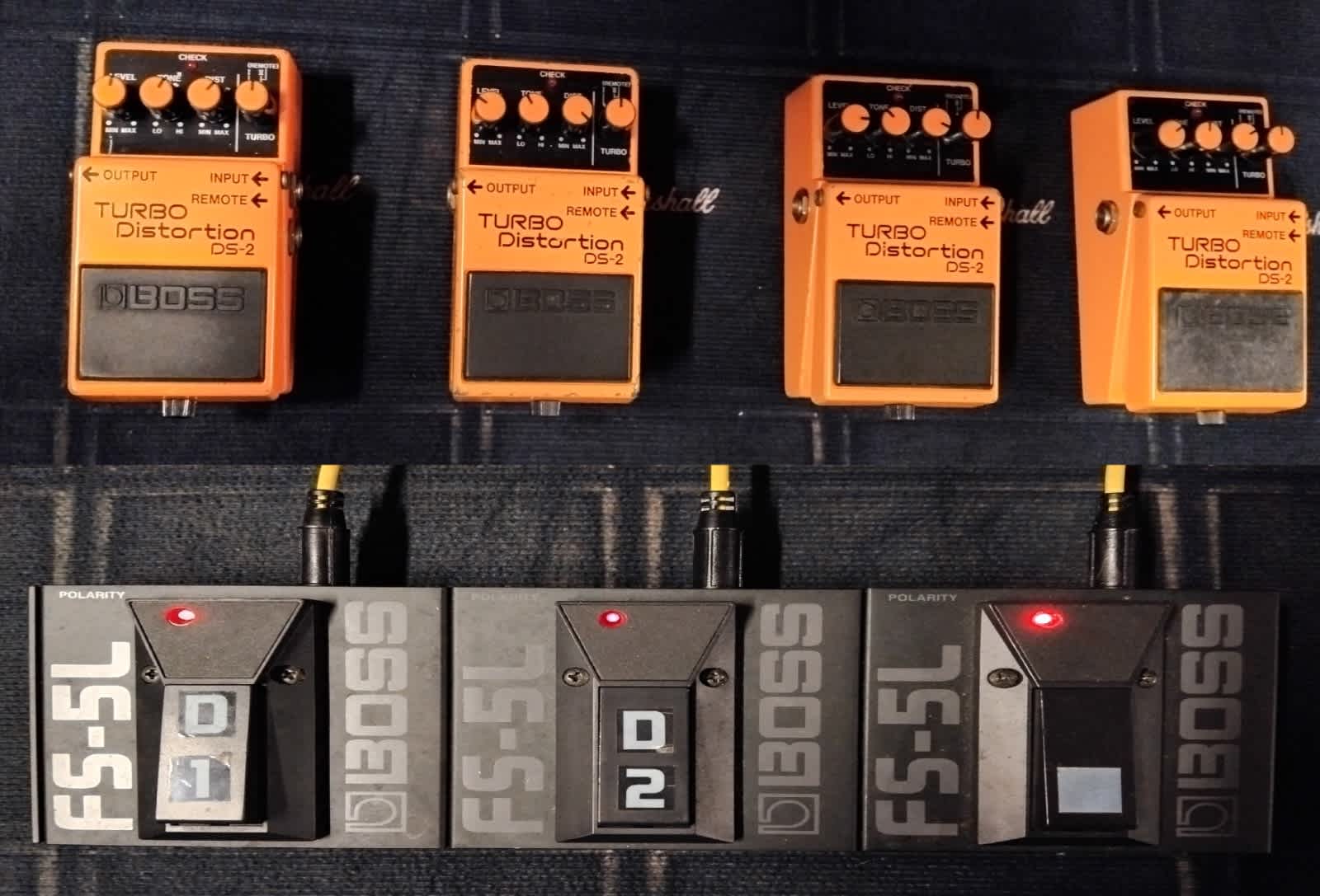 BOSS DS-2 TURBO Distortion FS-5Lフットスイッチ付 Boss DS2