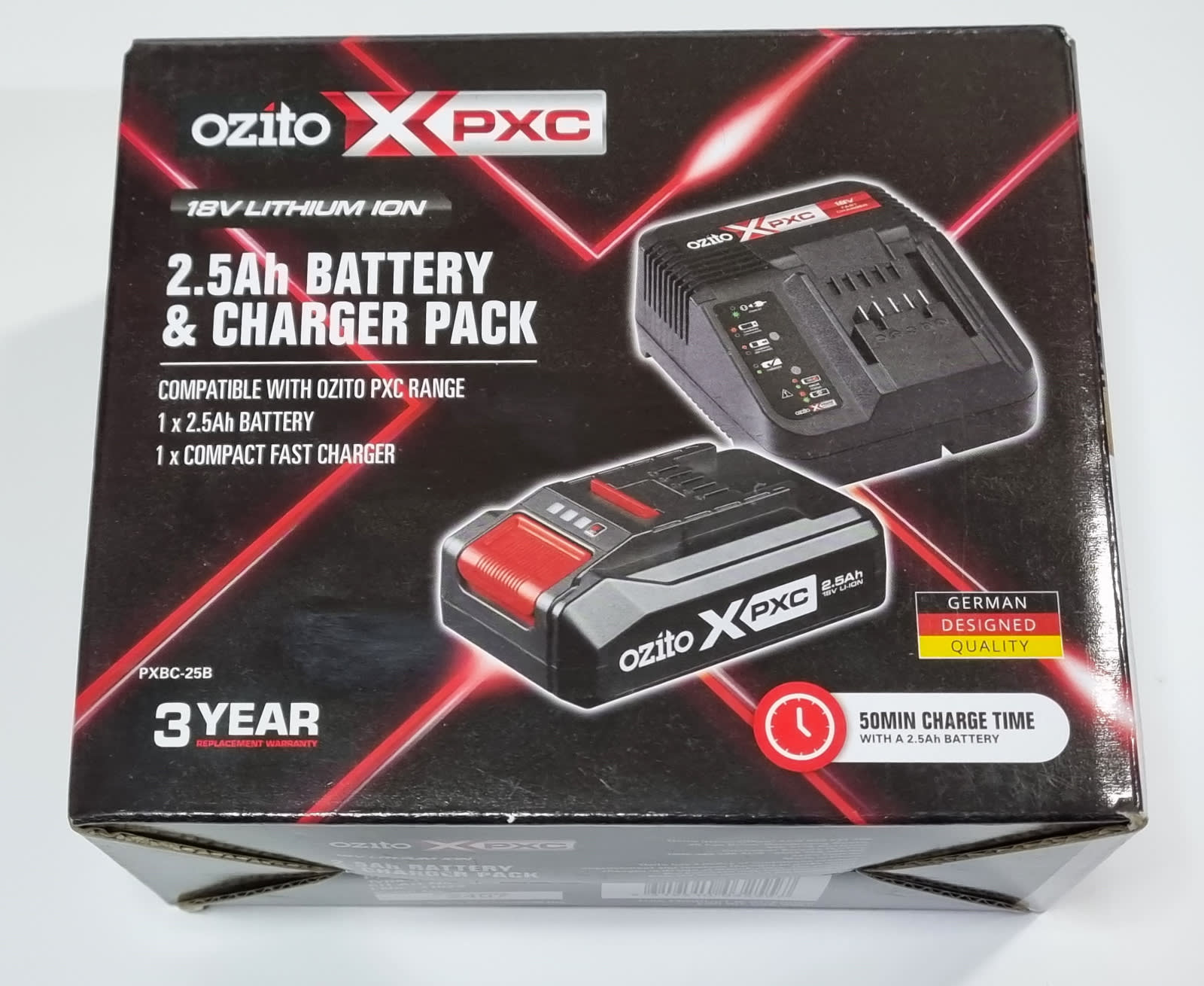 Charger Pack Ozito Ah Battery Brand New Sealed Ozito PXC 18V