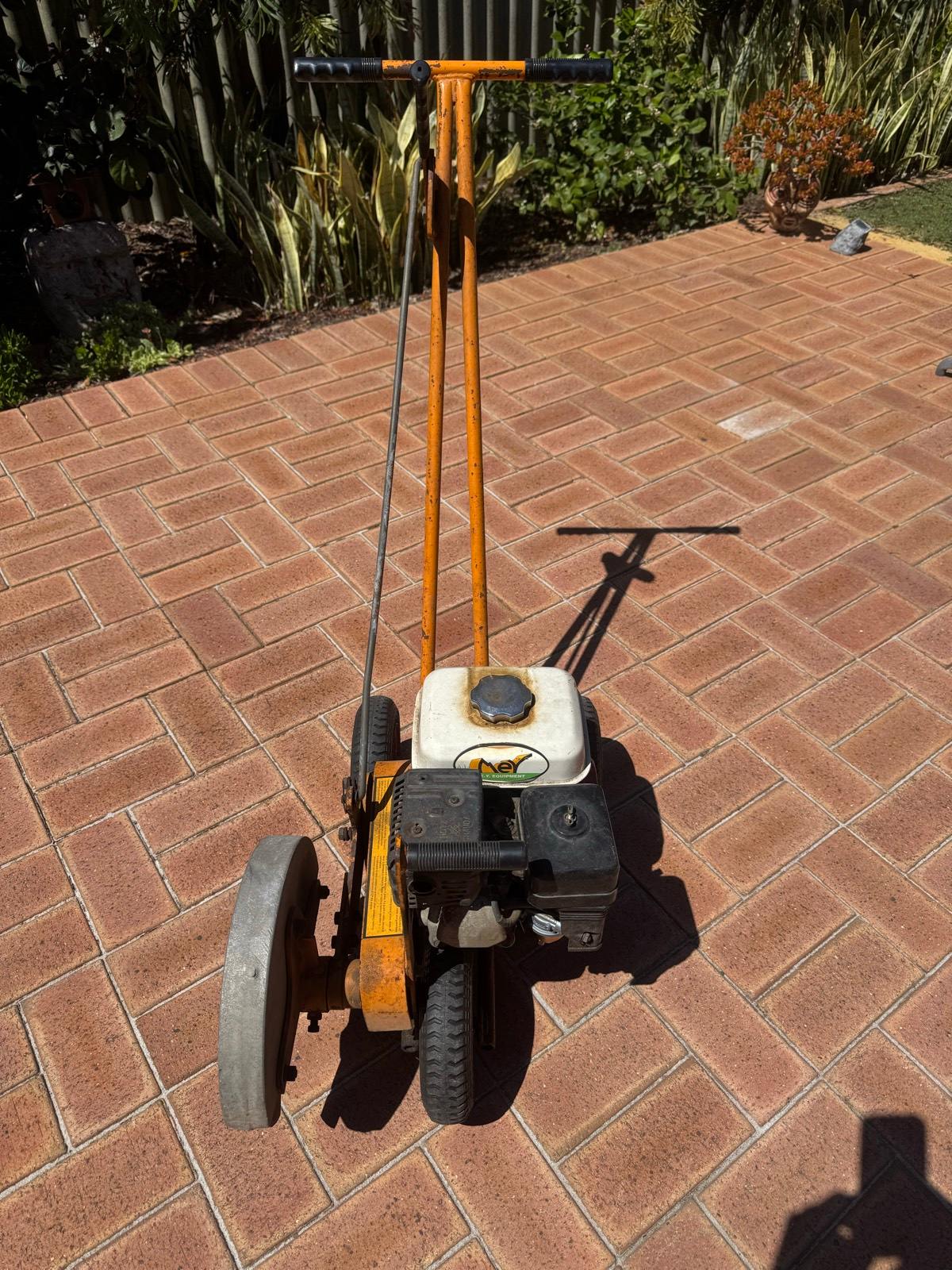 Brown Honda Edger Blade Stroke Honda Powered Lawn Edger ATOM 20440