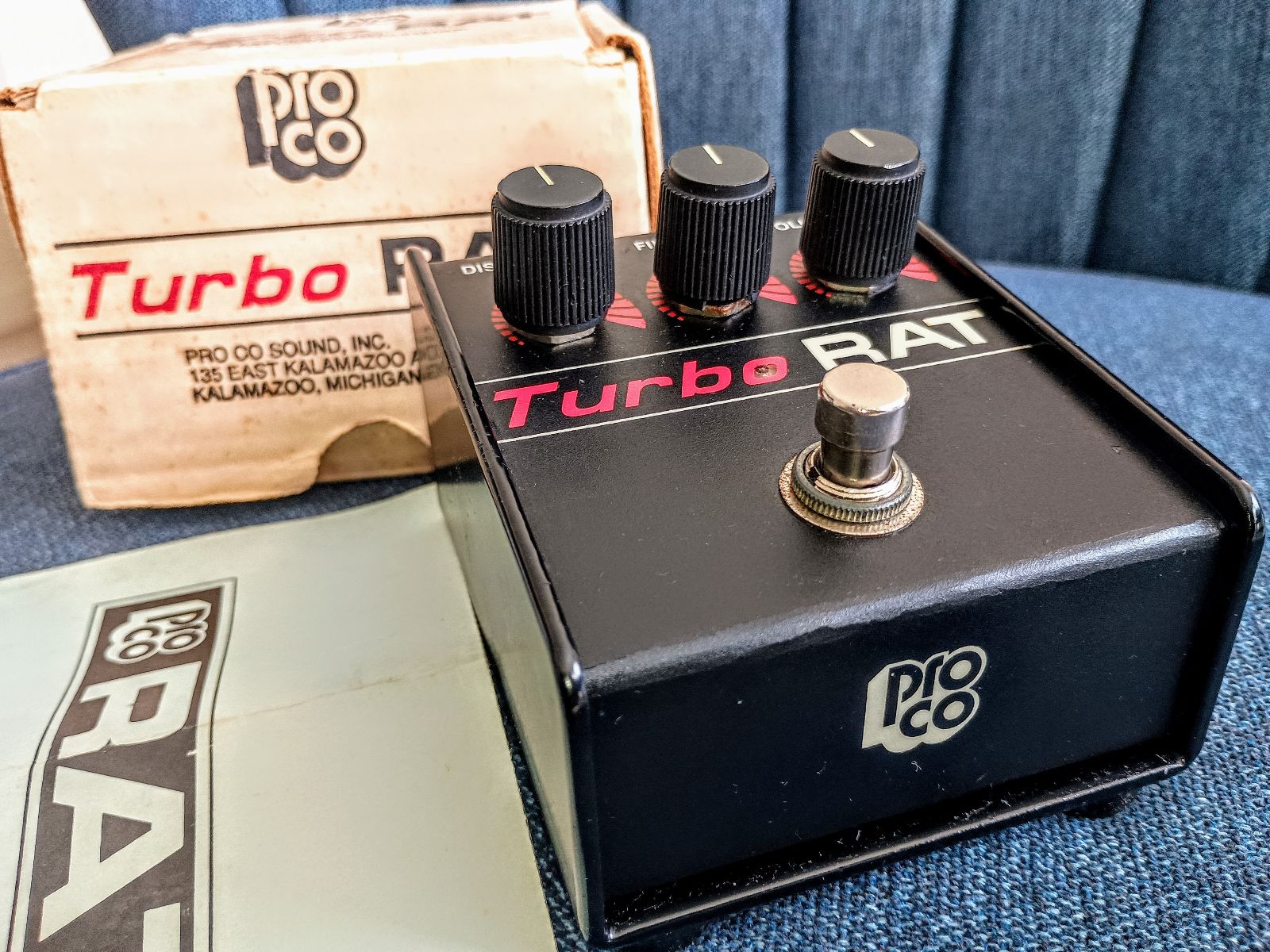 ProCo RAT ラージボックス 1991 LM308N USA製 ProCo RAT ラージボックス 1991 LM308N USA製