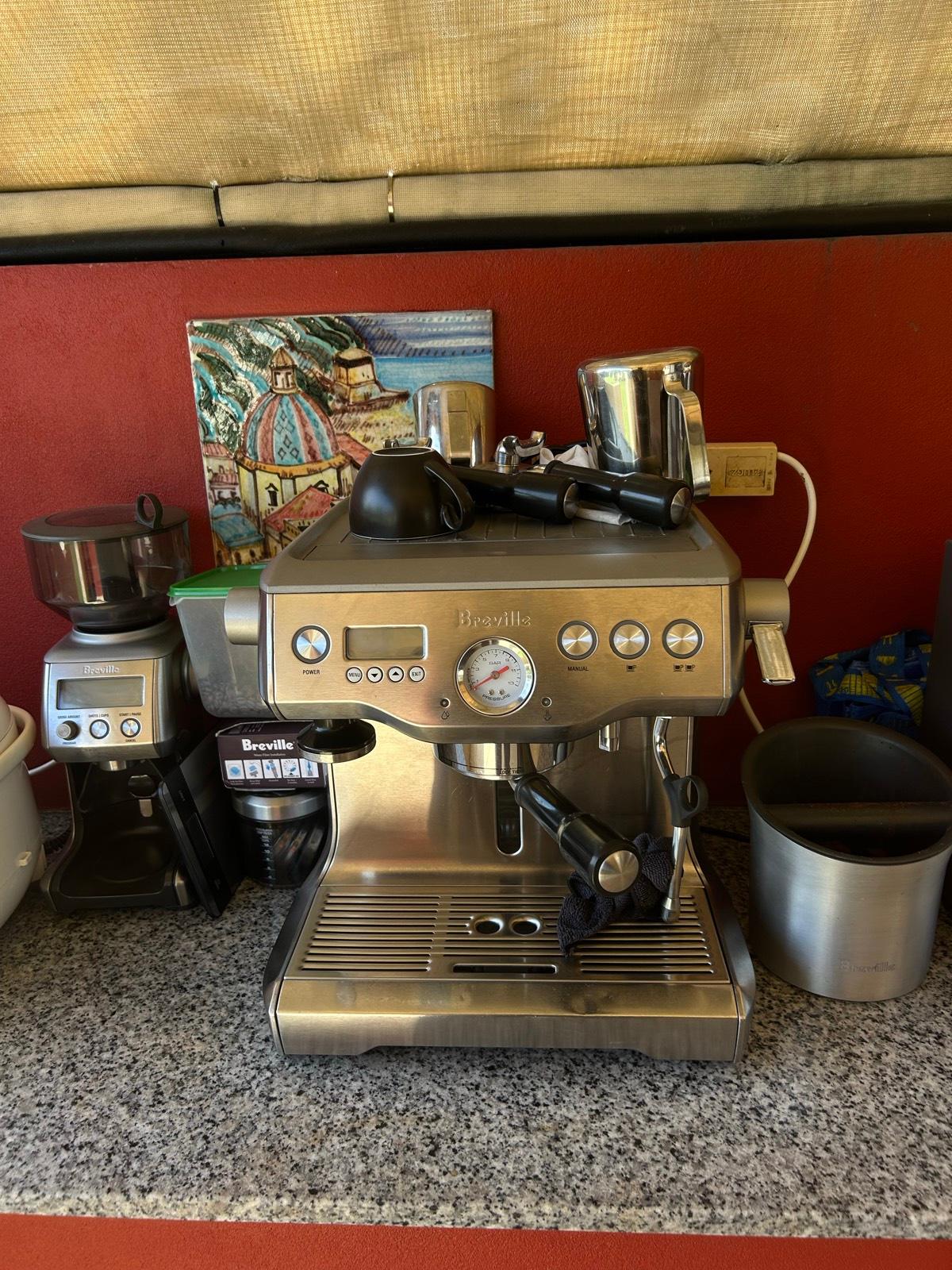 Breville Bes920 Breville Dual Boiler Descale Message Breville