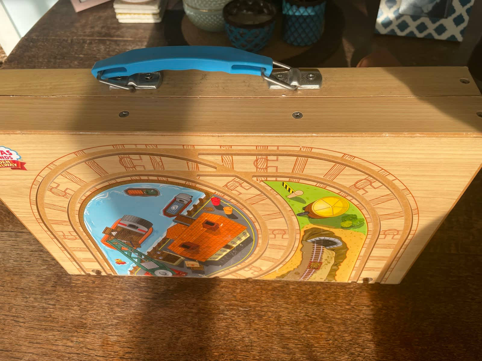 Thomas Friends wooden Play go carry case Toys Gumtree