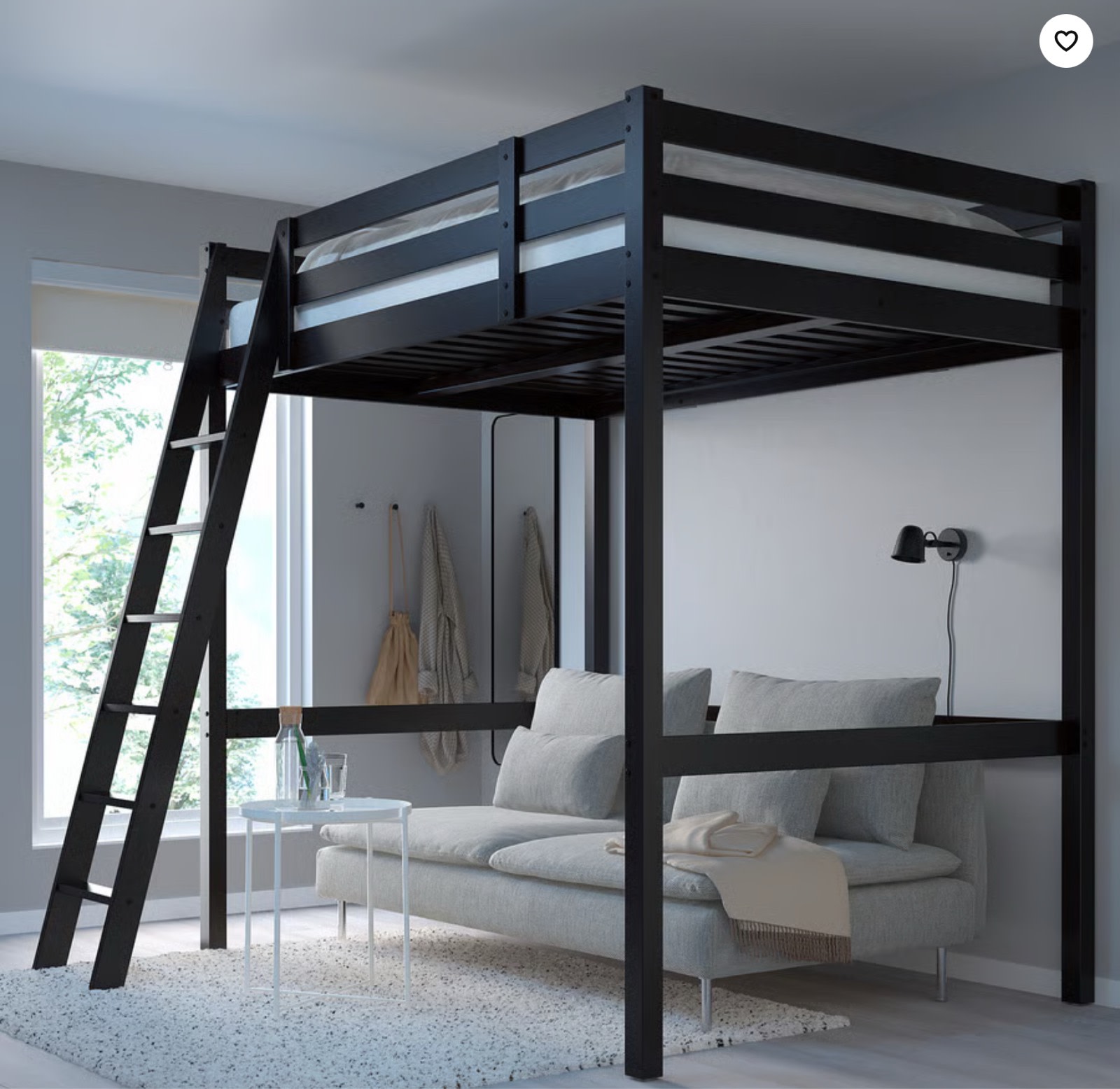 Double Loft Ikea Bunk Beds Australia IKEA Loft Double Bed Frame