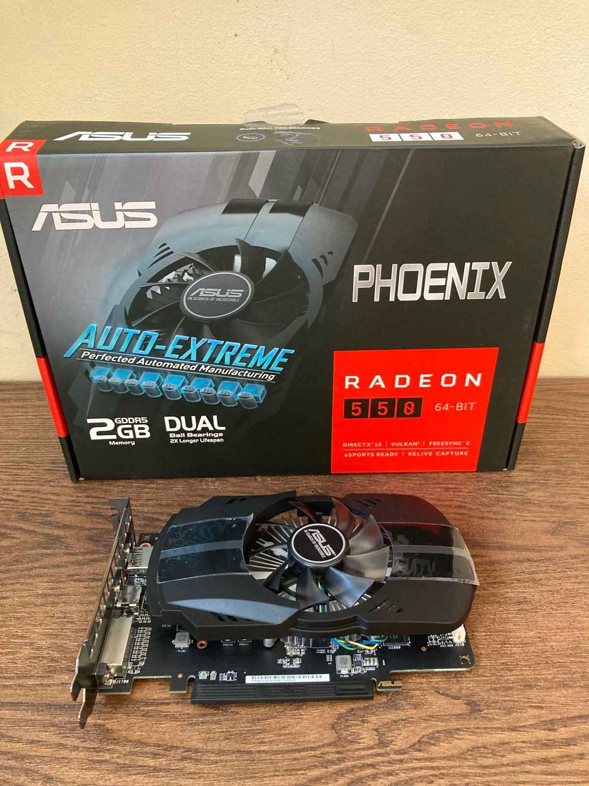 Asus Driver Amd Rx 550 2gb 550 2gb Gddr5 Asus Phoenix Radeon Rx