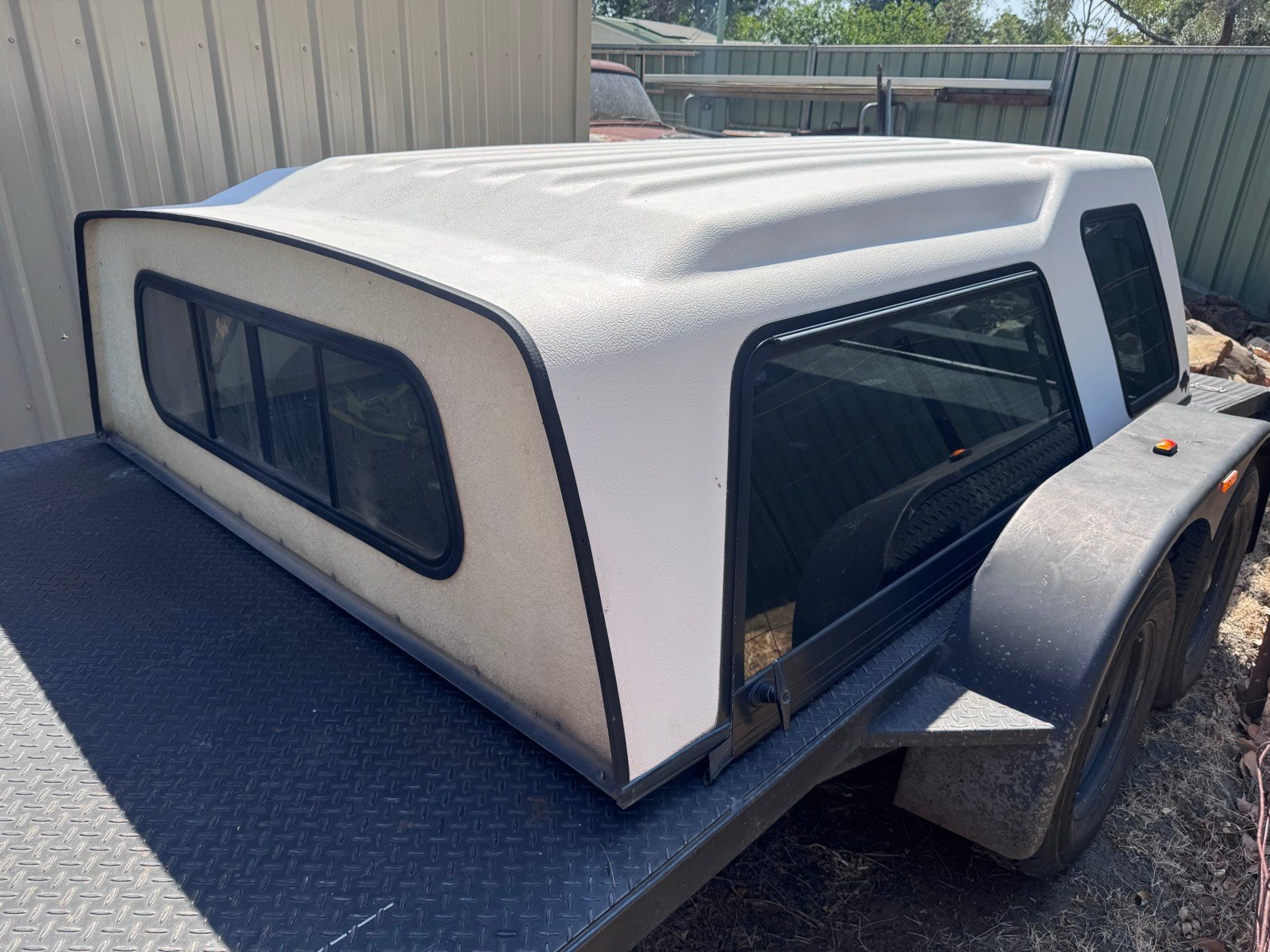 Flexiglass Fibreglass Canopy Auto Body parts Gumtree Australia