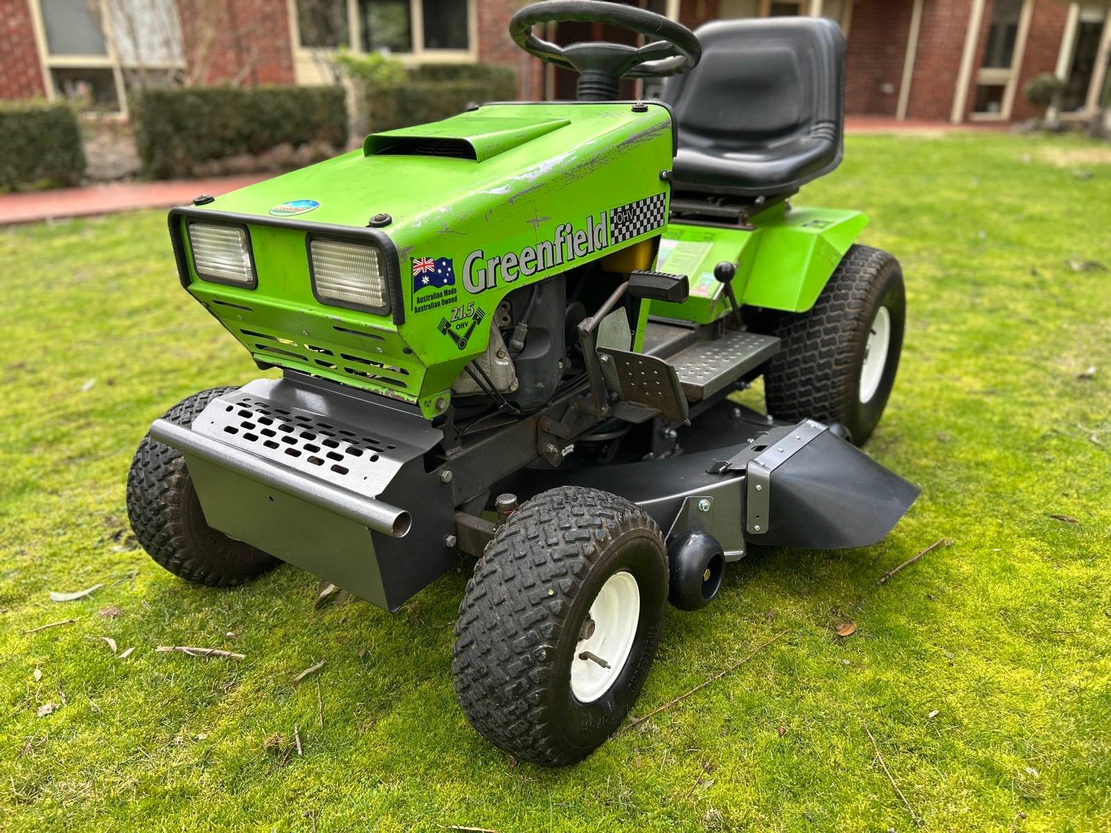 Greenfield Ride Preloved Ride On Mower GREENFIELD RIDE ON MOWER