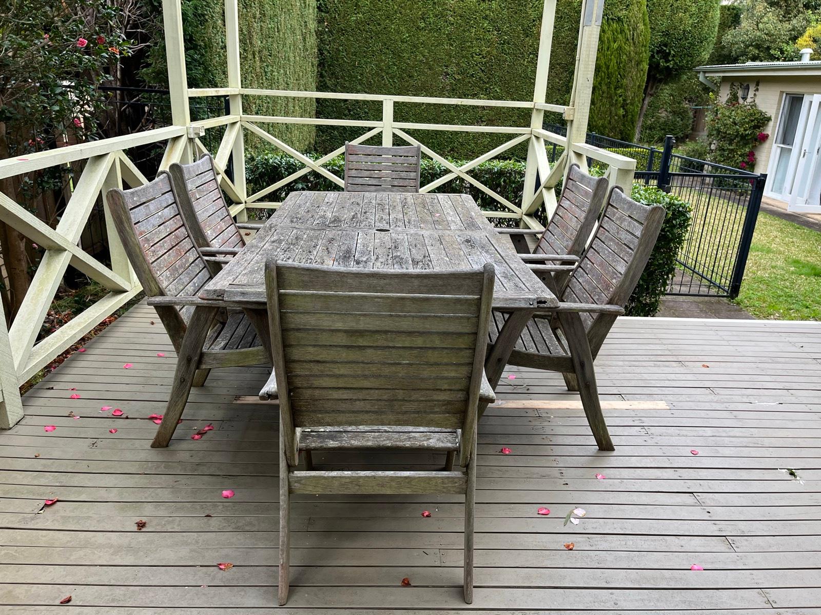 Dining Table Gumtree Garden Table And Chairs Outdoor Dining