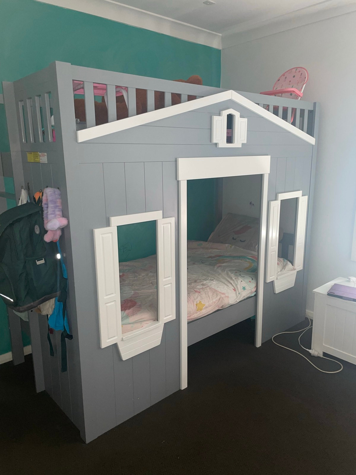 hillside loft bunk bed