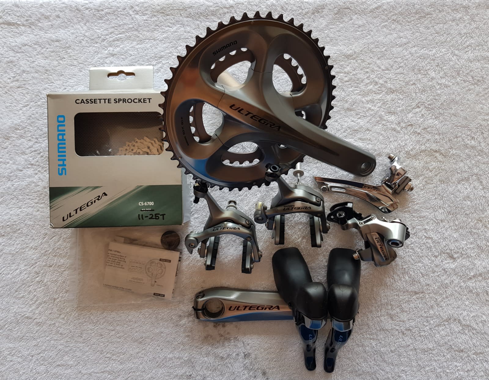 Mountain Bike Shimano Ultegra 6700 10 Speed Groupset USED Shimano