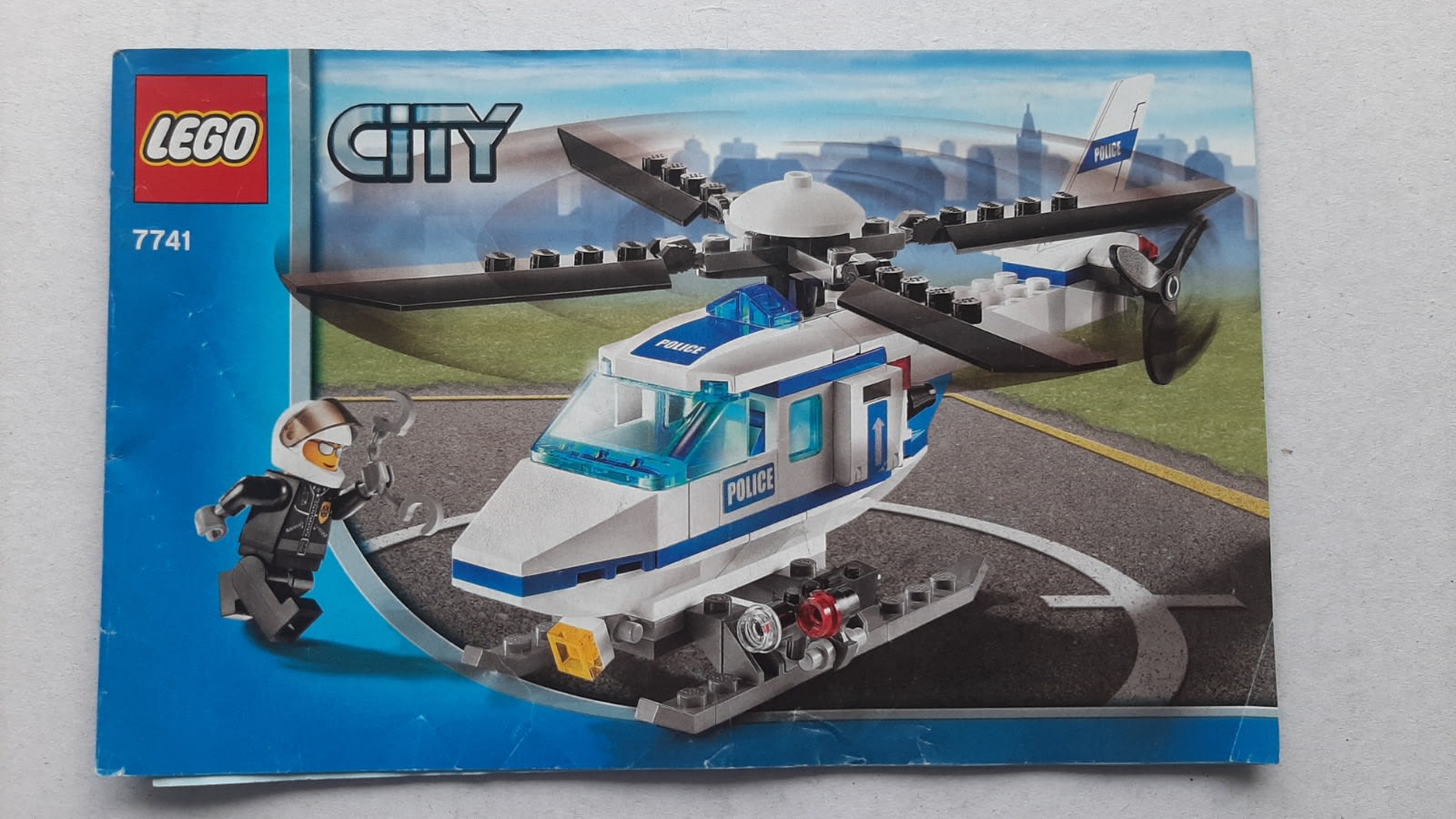 Instructions Lego City Police Helicopter 7741 Lego City 7741