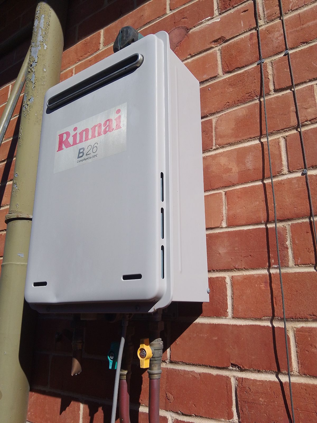 Water Heater Rinnai Capella 18 Lpg Gas Rinnai Convector Gas Heater