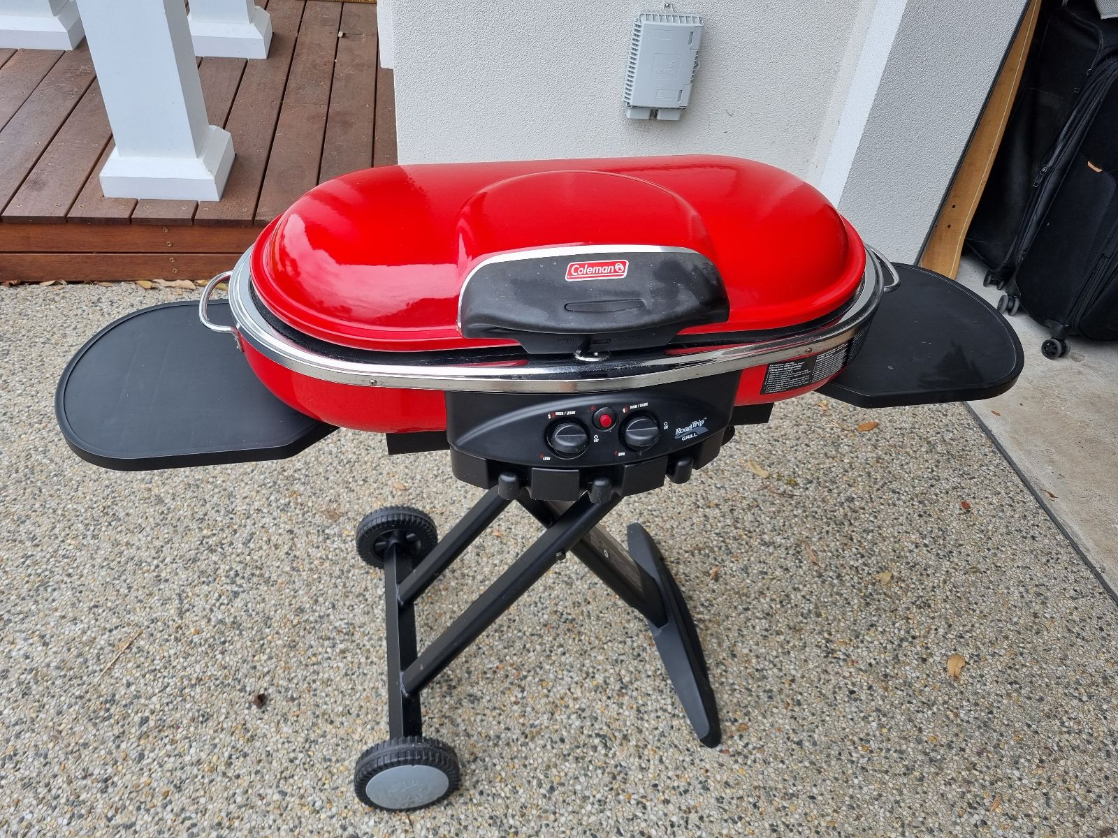Never Used Coleman RoadTrip Portable BBQ Grill BBQ in