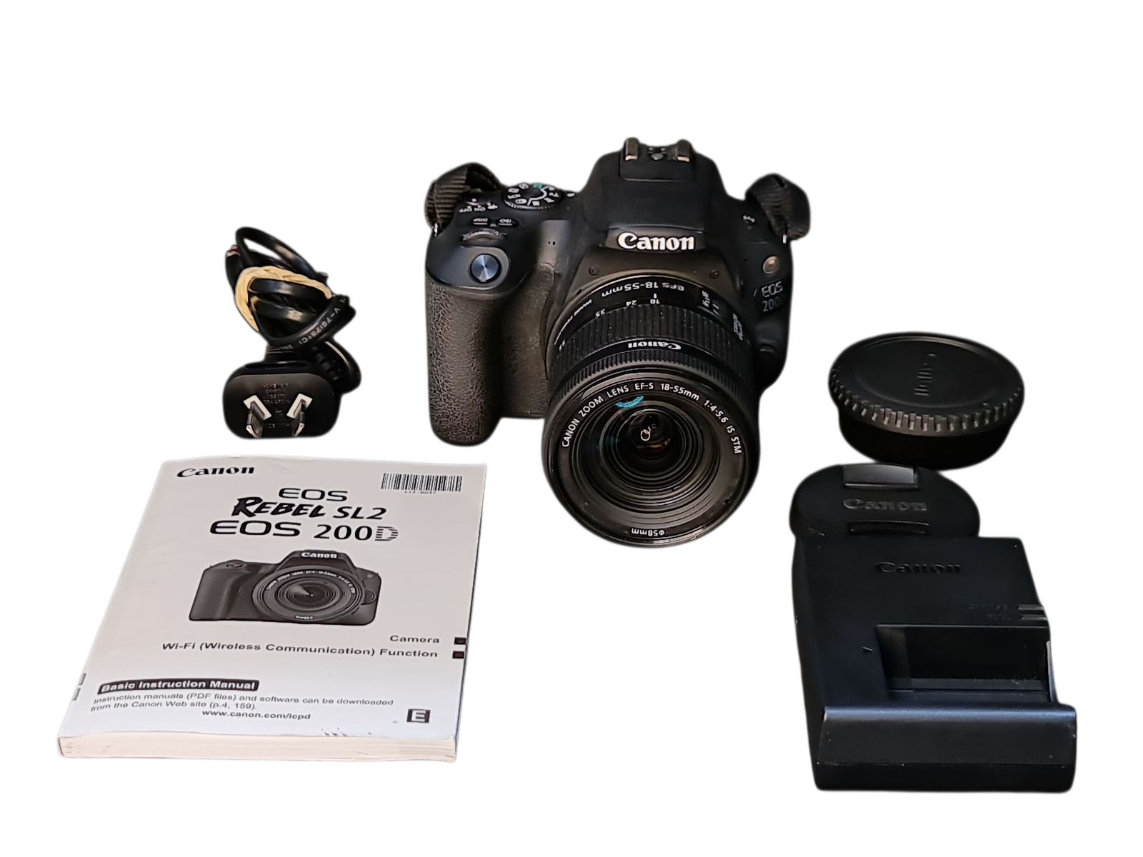 Canon Sl2 Zoom Lens For Canon 200d Canon 200D 200DII Da PU Camera